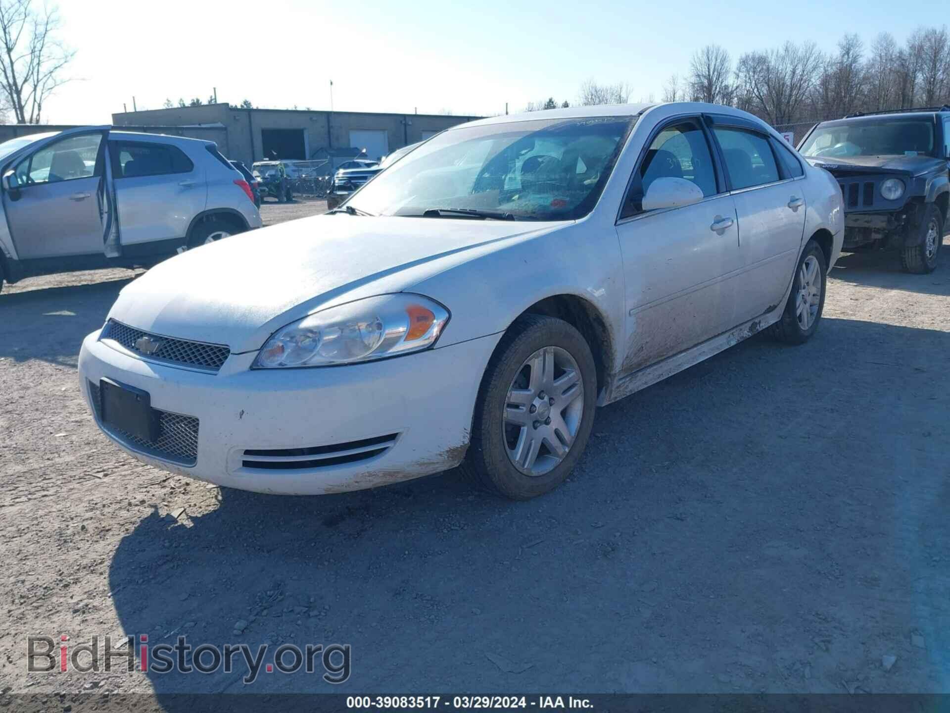 2012 CHEVROLET IMPALA - VIN: 2G1WG5E35C1273295 - Фото 2