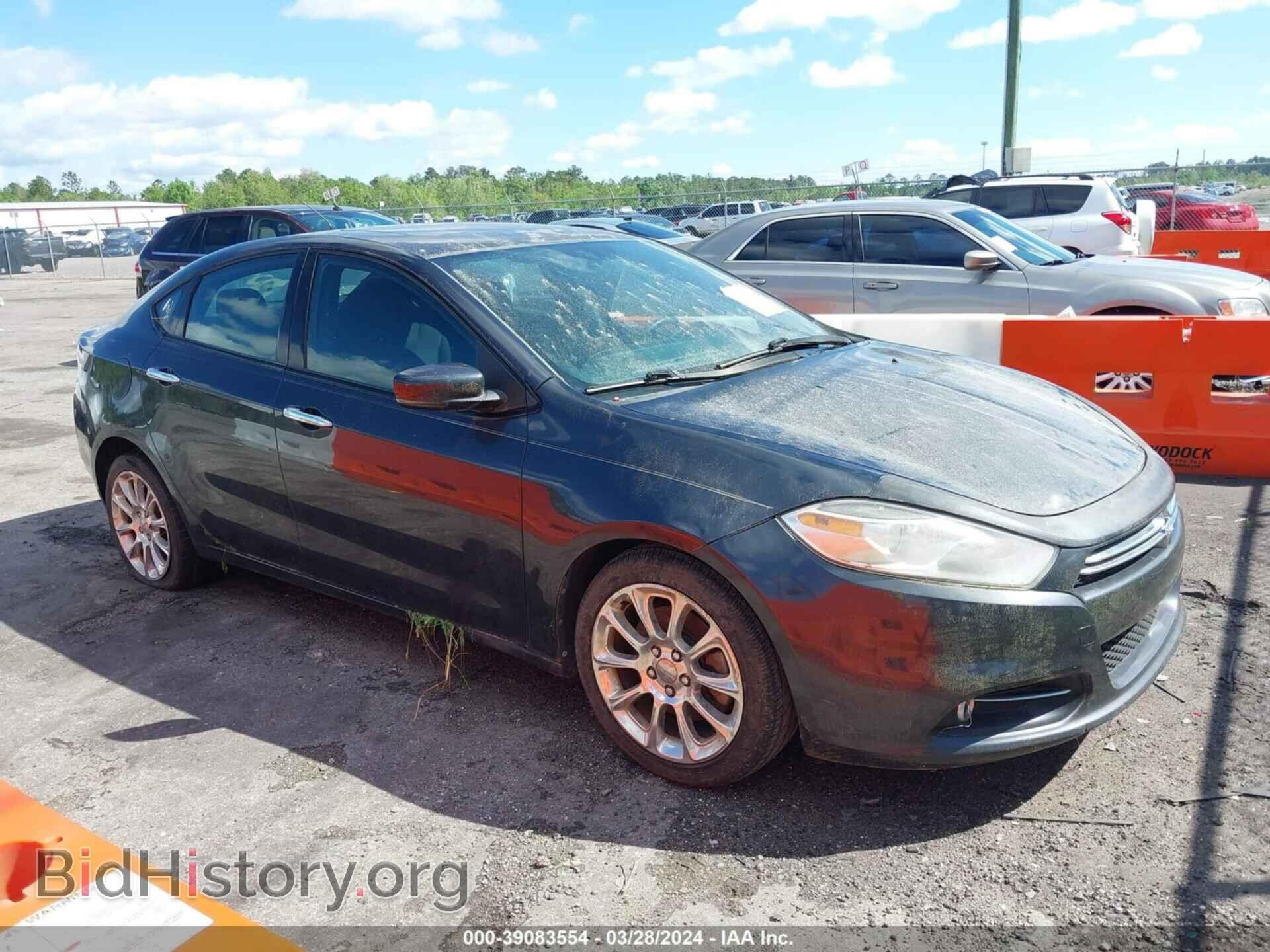 Photo 1C3CDFCH8DD703595 - DODGE DART 2013