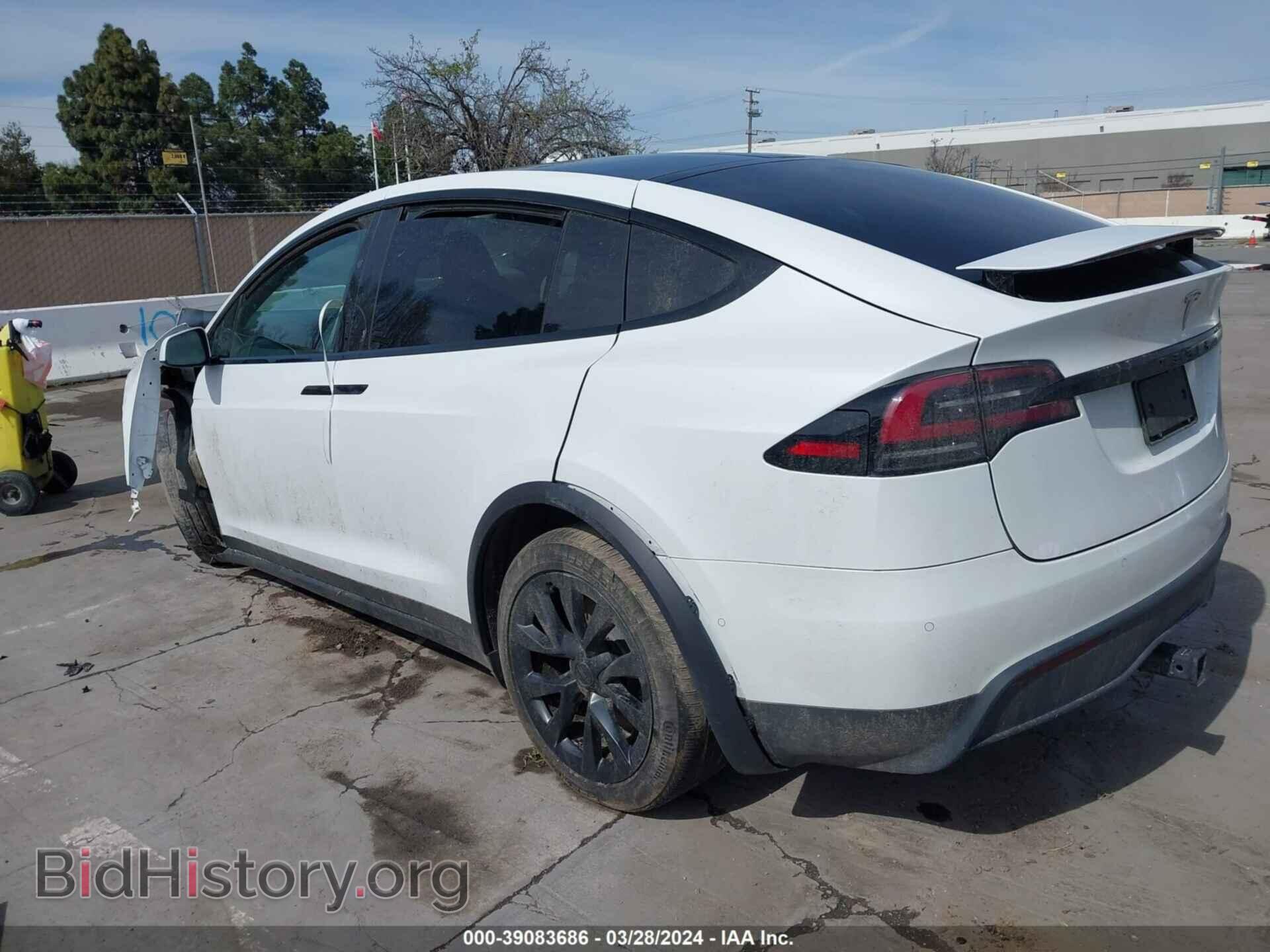 2022 TESLA MODEL X - VIN: 7SAXCAE56NF342578 - Фото 3