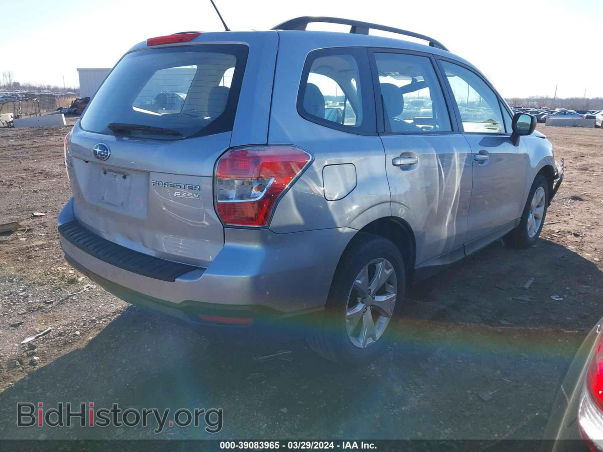 2015 SUBARU FORESTER - VIN: JF2SJABC2FH808865 - Фото 4