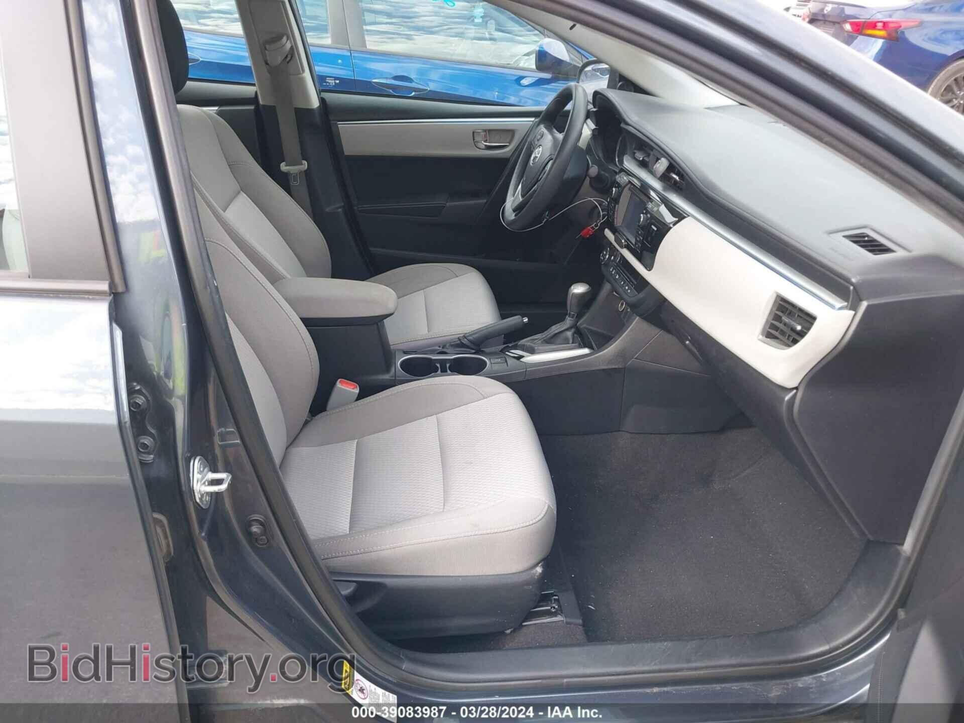 2015 TOYOTA COROLLA - VIN: 2T1BURHE2FC406507 - Фото 5