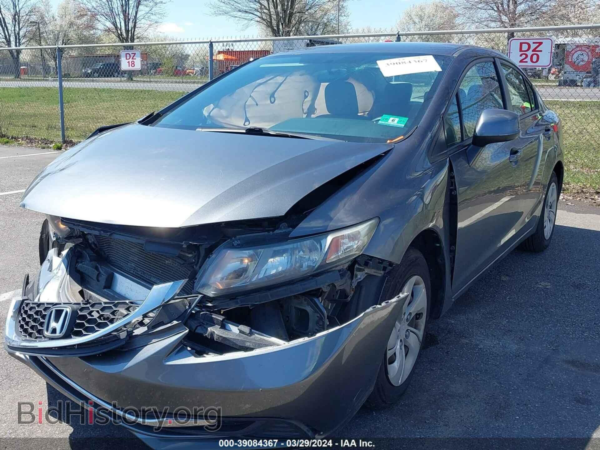 2013 HONDA CIVIC - VIN: 19XFB2F57DE205797 - Фото 2