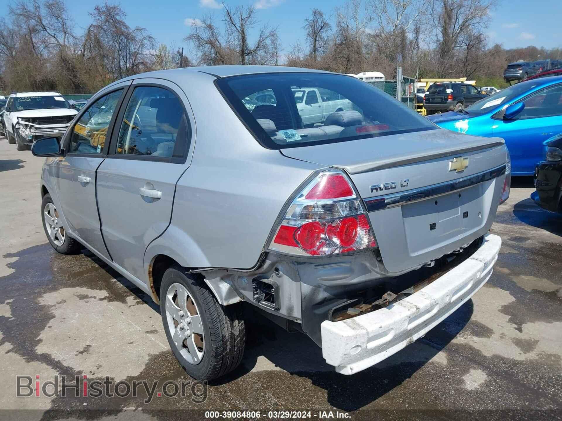 2010 CHEVROLET AVEO - VIN: KL1TD5DE5AB097052 - Фото 3