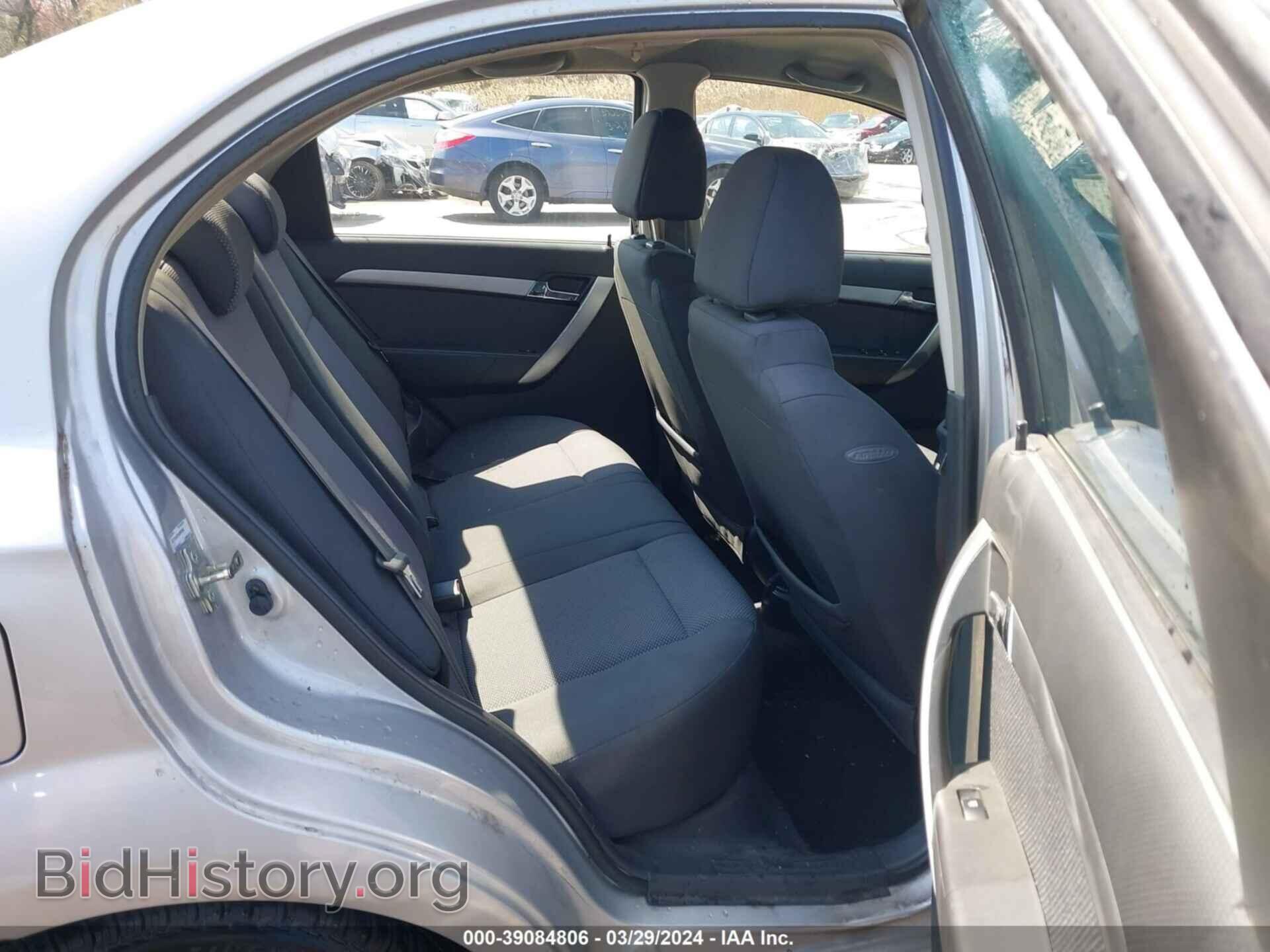 2010 CHEVROLET AVEO - VIN: KL1TD5DE5AB097052 - Фото 8