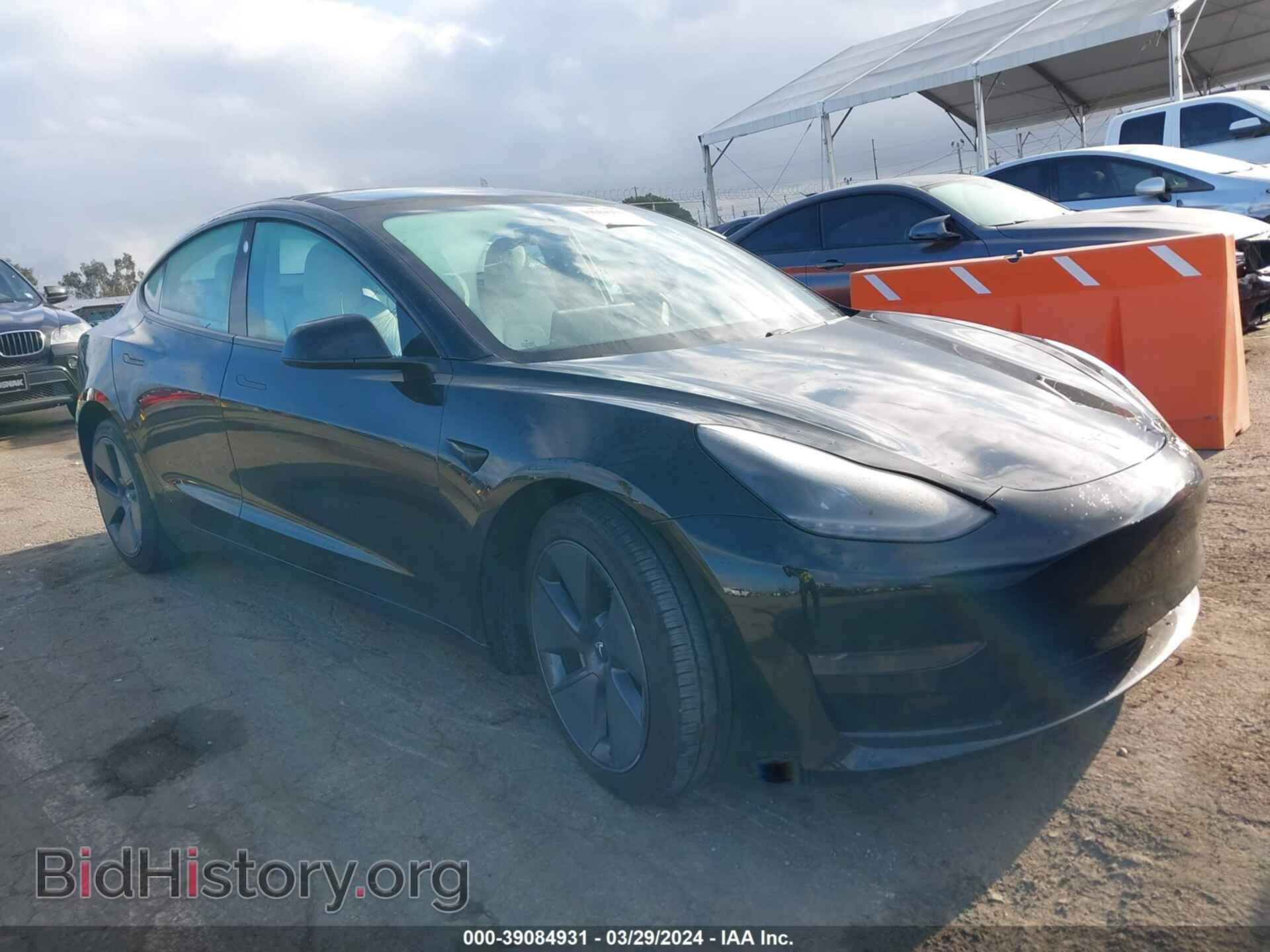 Photo 5YJ3E1EA2MF987259 - TESLA MODEL 3 2021