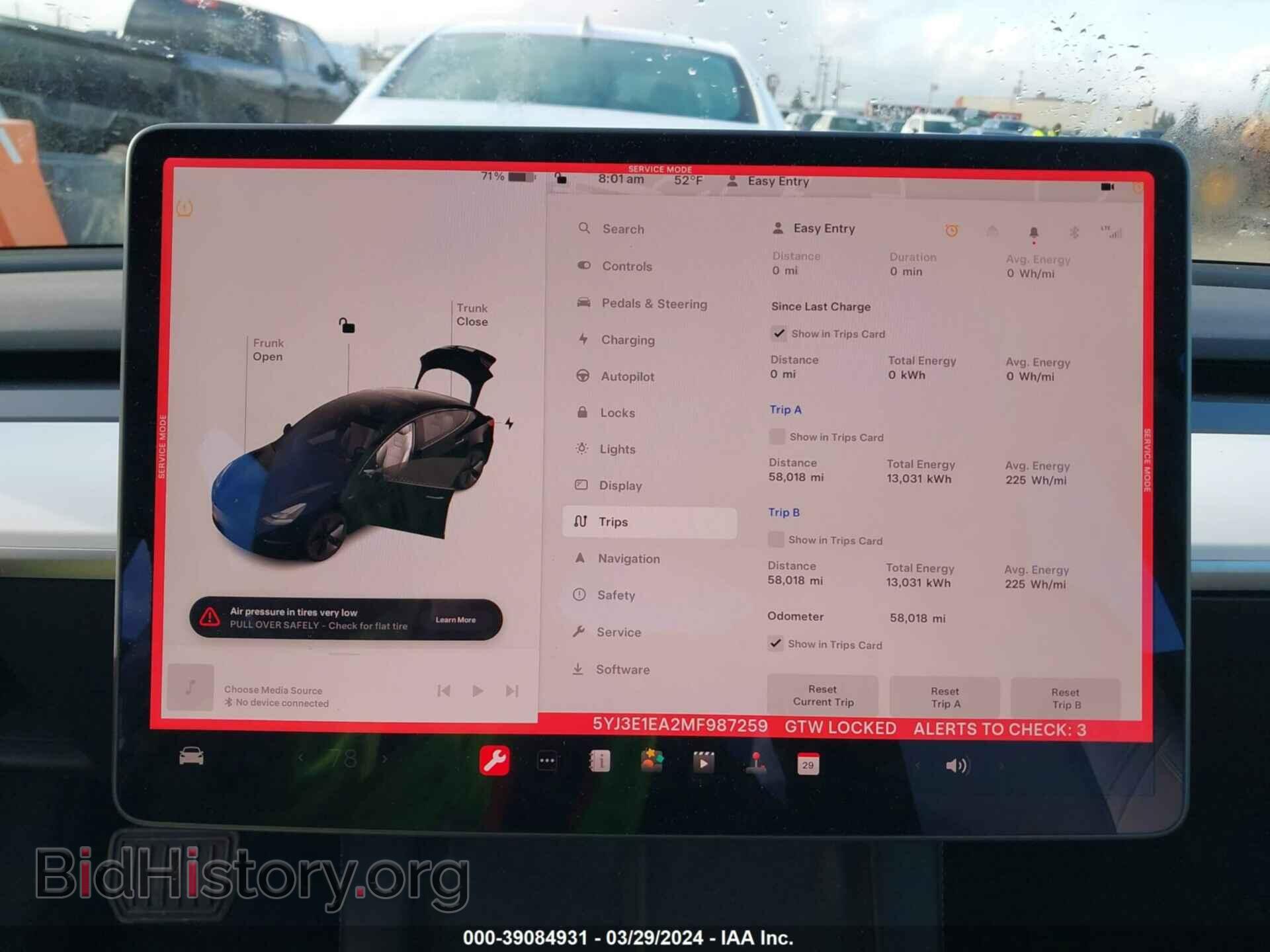 2021 TESLA MODEL 3 - VIN: 5YJ3E1EA2MF987259 - Photo 7