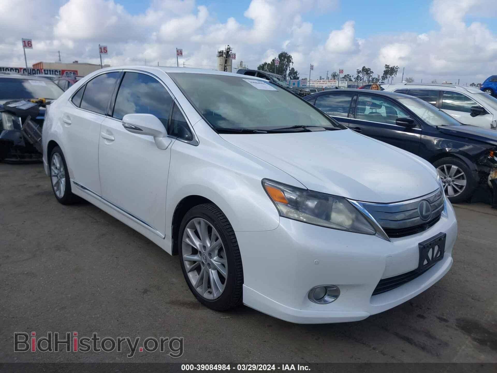 Фотография JTHBB1BA0A2026794 - LEXUS HS 250H 2010