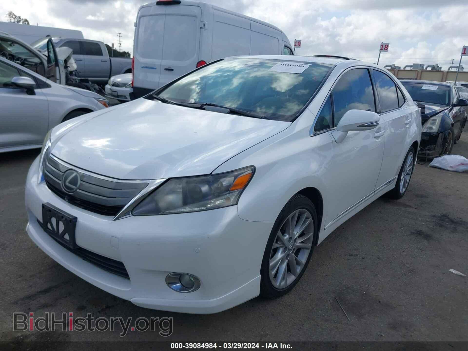 2010 LEXUS HS 250H - VIN: JTHBB1BA0A2026794 - Photo 2