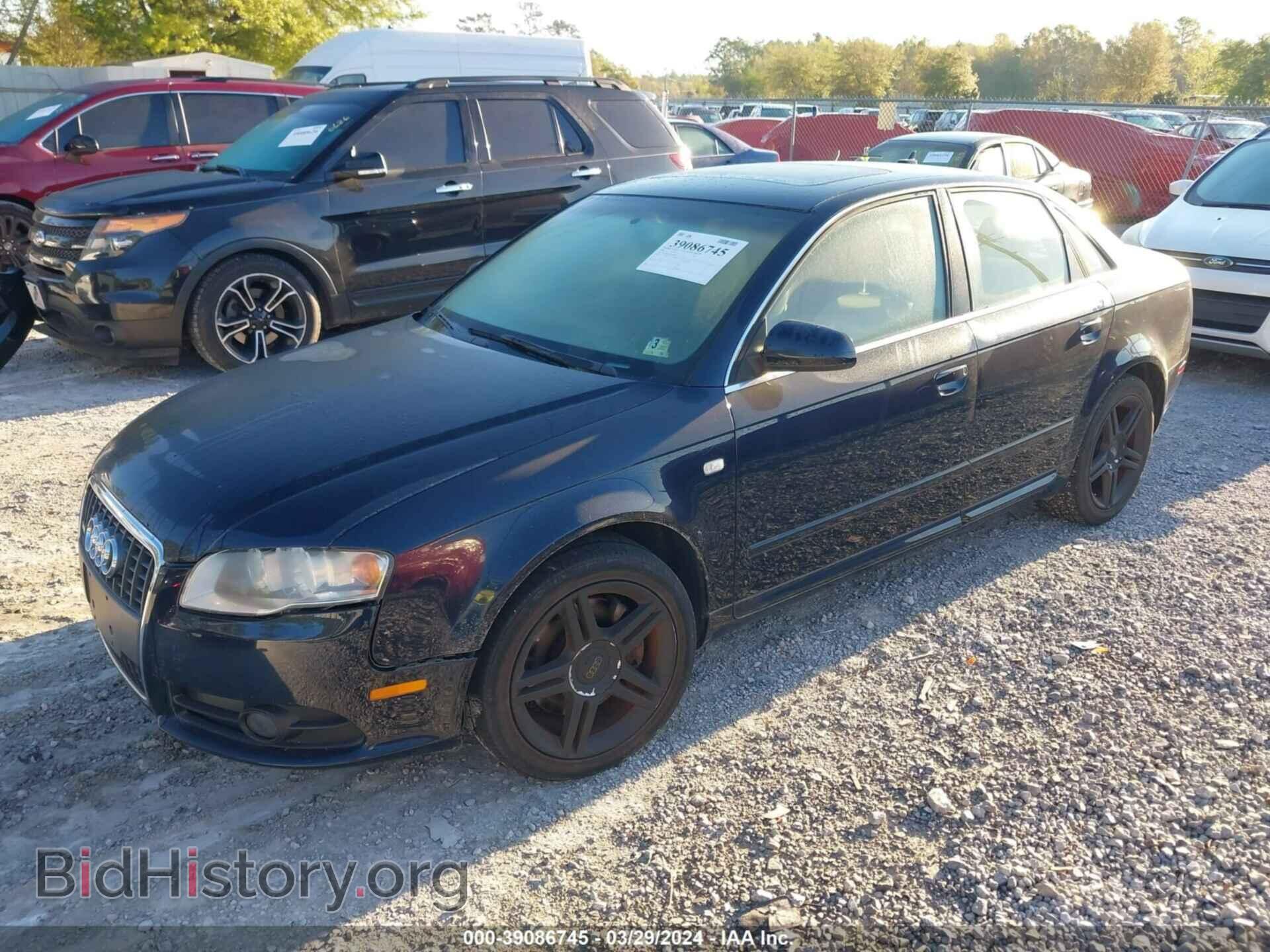 2008 AUDI A4 - VIN: WAUDF78E58A054986 - Фото 2