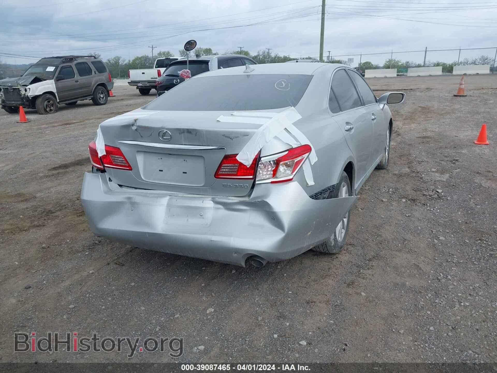 2012 LEXUS ES 350 - VIN: JTHBK1EG7C2500288 - Фото 4