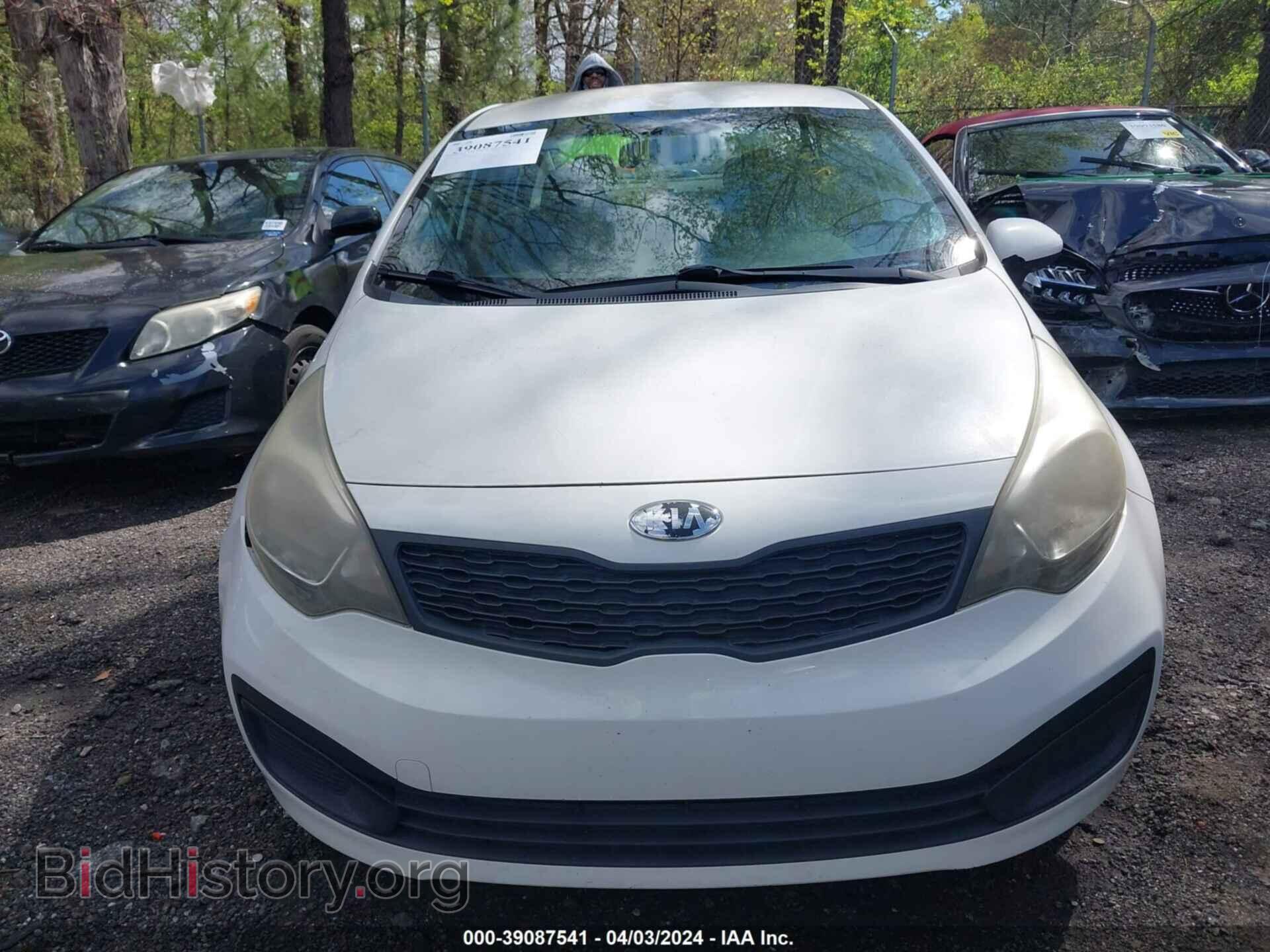 2013 KIA RIO - VIN: KNADM4A39D6301422 - Фото 6