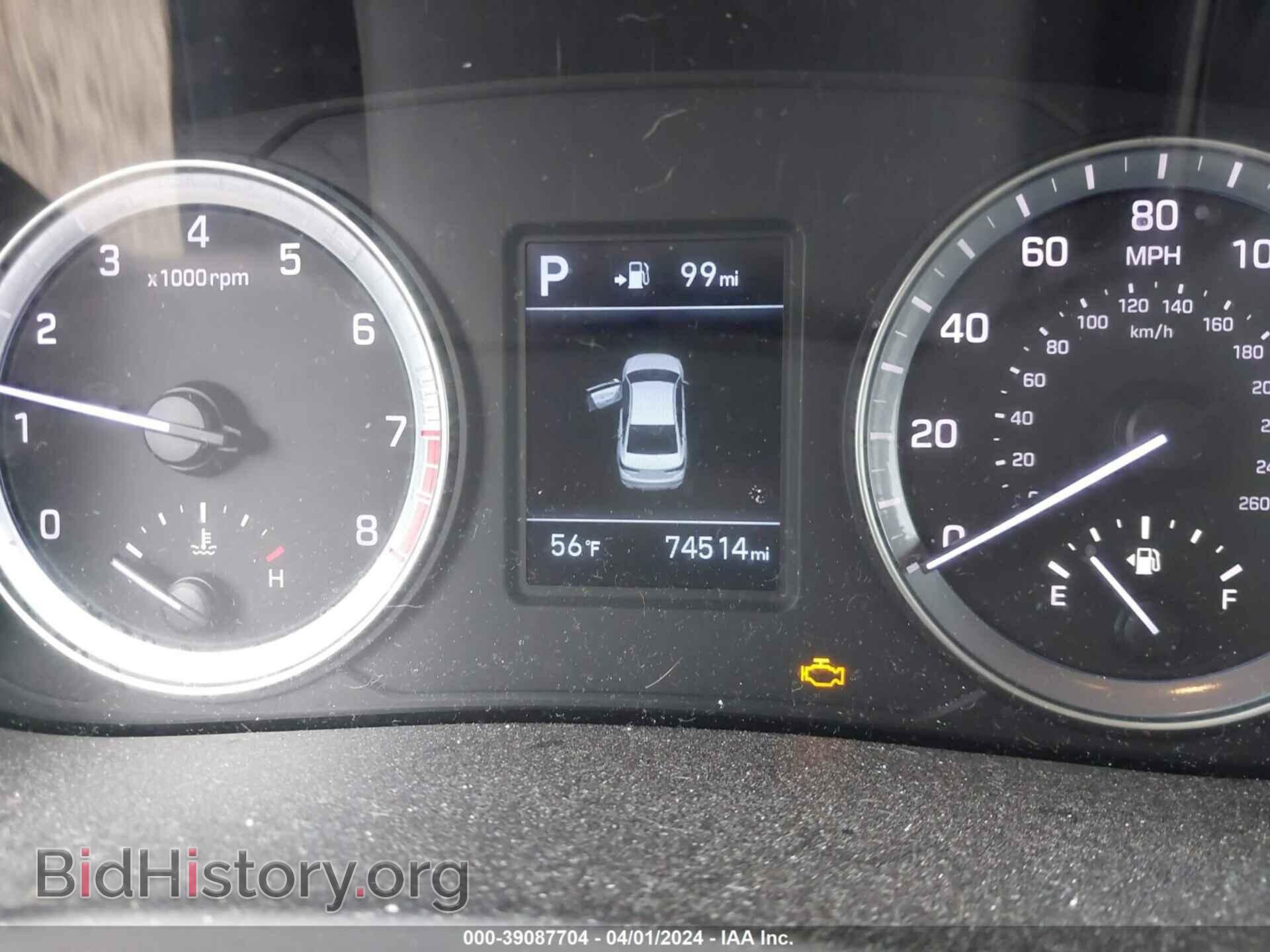 2019 HYUNDAI SONATA - VIN: 5NPE24AF3KH754977 - Фото 7