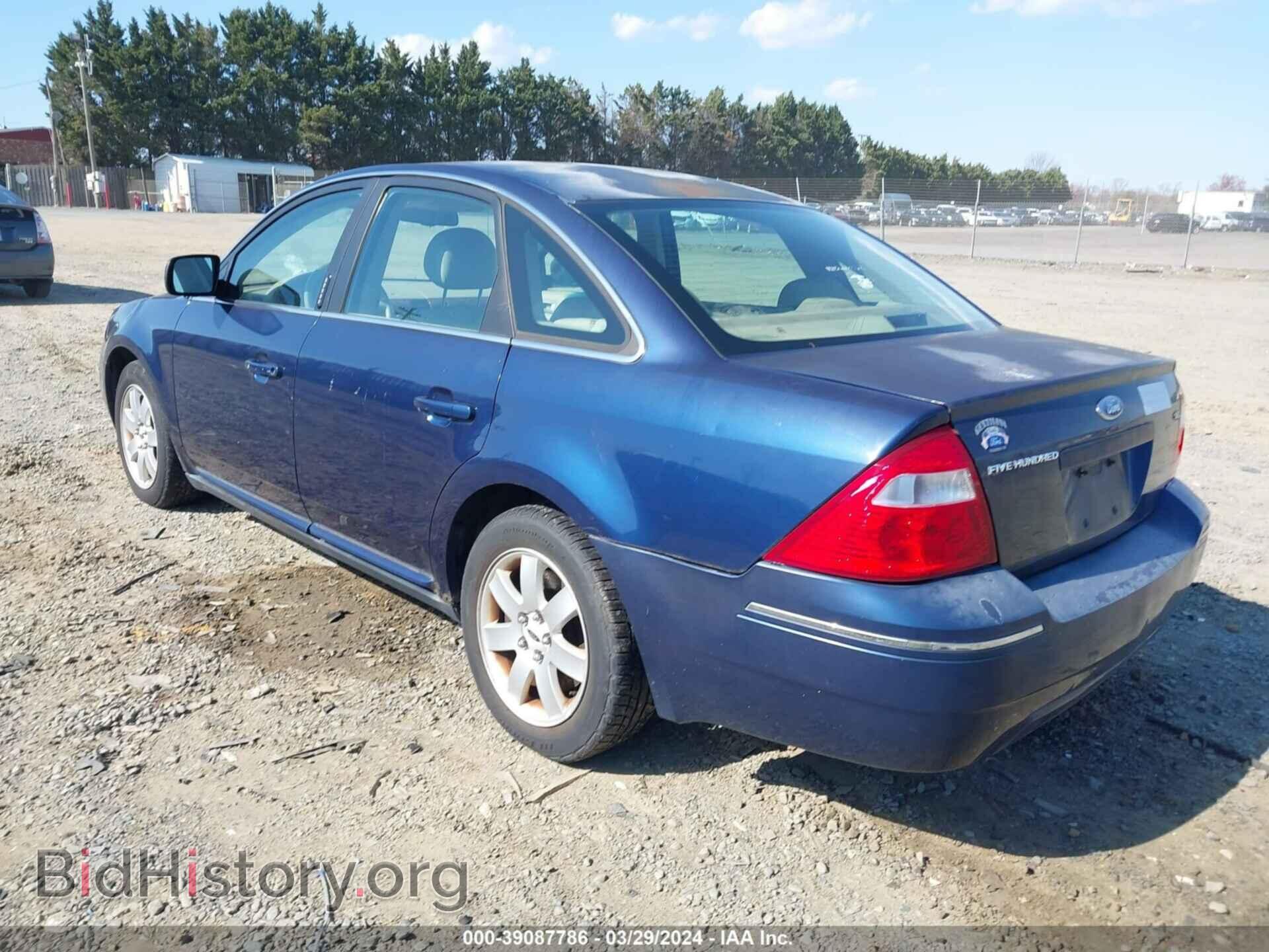 2006 FORD FIVE HUNDRED - VIN: 1FAHP24196G158081 - Фото 3