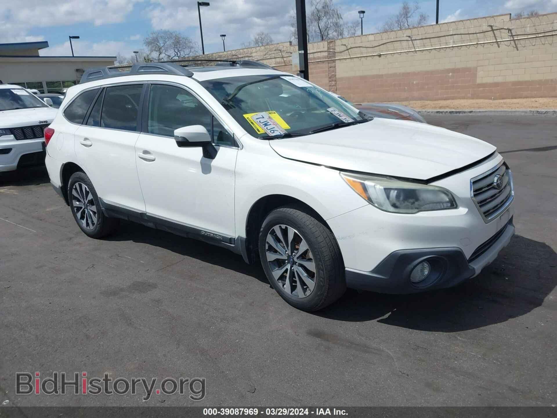 Фотография 4S4BSENC4F3281614 - SUBARU OUTBACK 2015