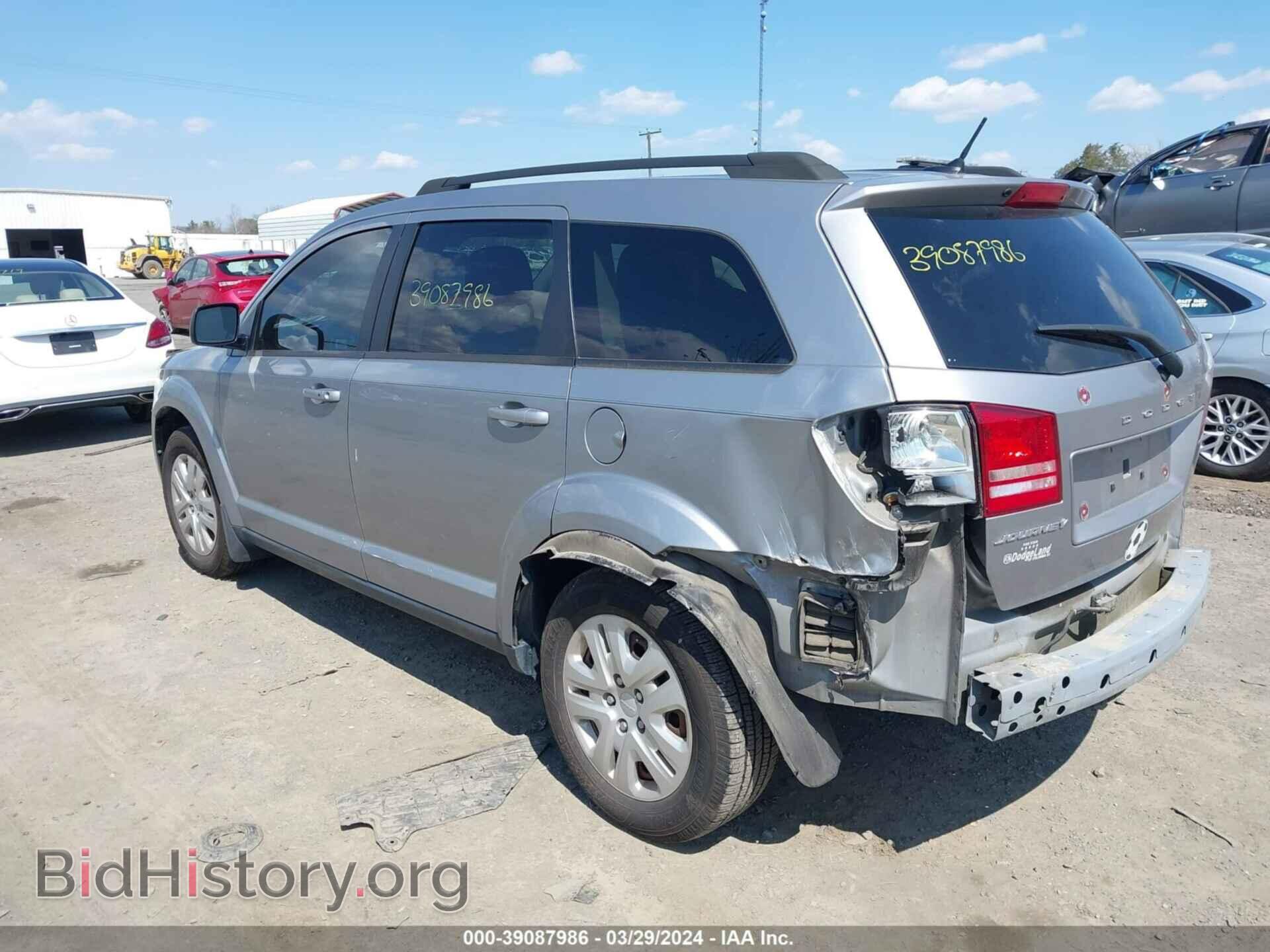 2017 DODGE JOURNEY - VIN: 3C4PDCAB7HT545292 - Фото 3