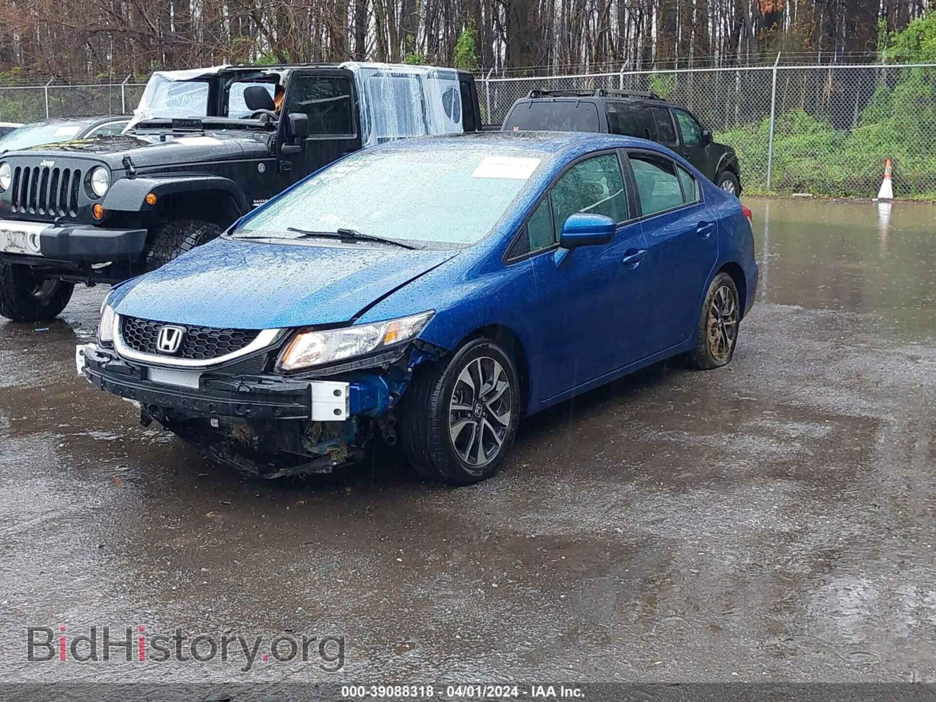 2015 HONDA CIVIC - VIN: 2HGFB2F86FH559894 - Фото 2