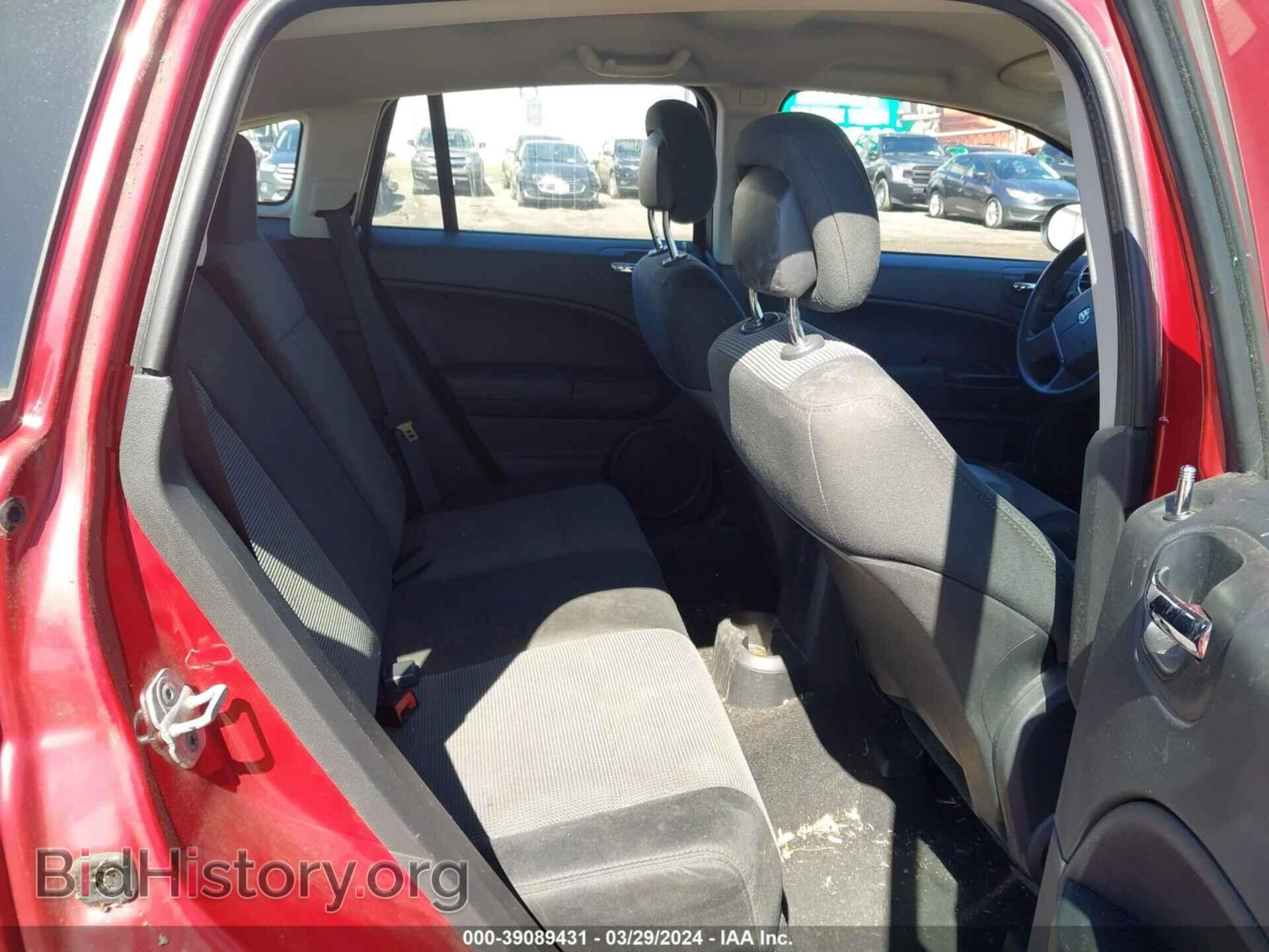 2010 DODGE CALIBER - VIN: 1B3CB4HA8AD632770 - Фото 8