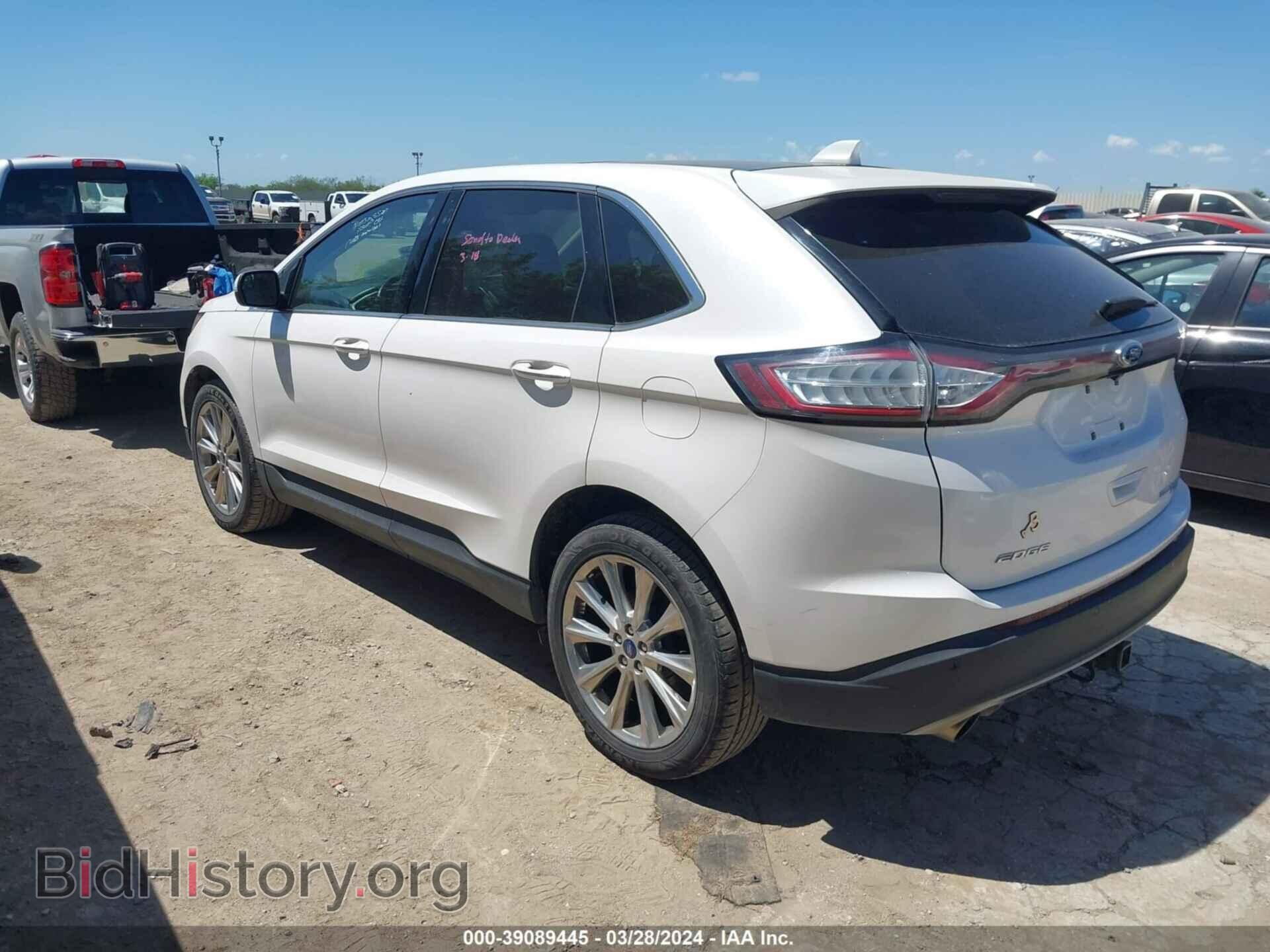 2018 FORD EDGE - VIN: 2FMPK4K91JBC52508 - Photo 3