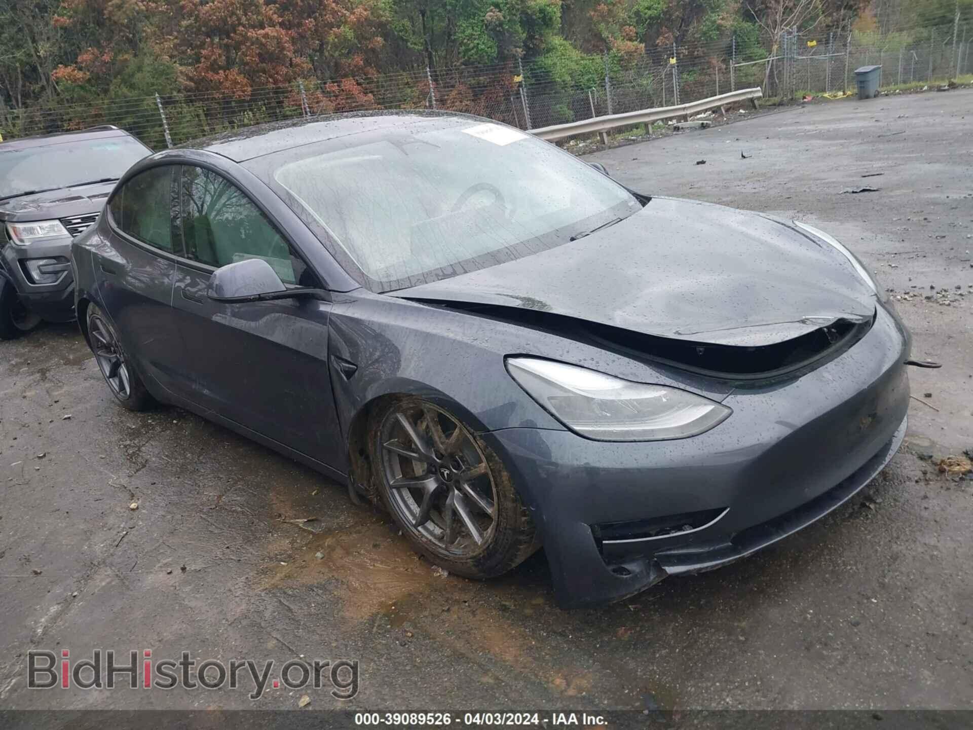 Photo 5YJ3E1EAXMF024366 - TESLA MODEL 3 2021