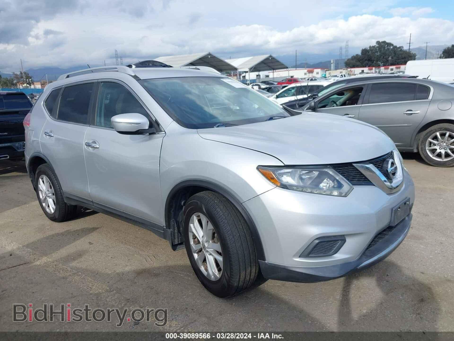 Фотография KNMAT2MT1FP561612 - NISSAN ROGUE 2015