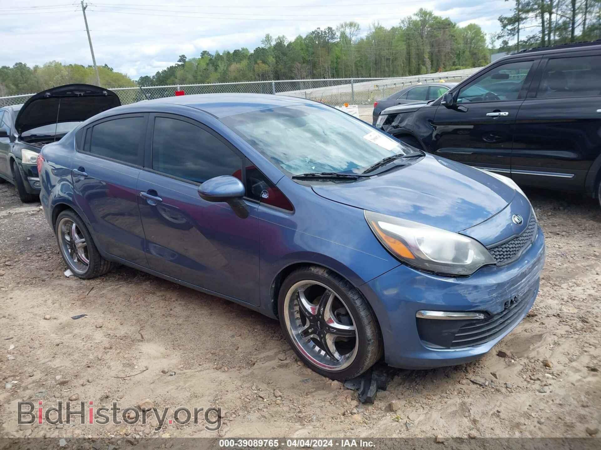 Photo KNADM4A34G6660360 - KIA RIO 2016