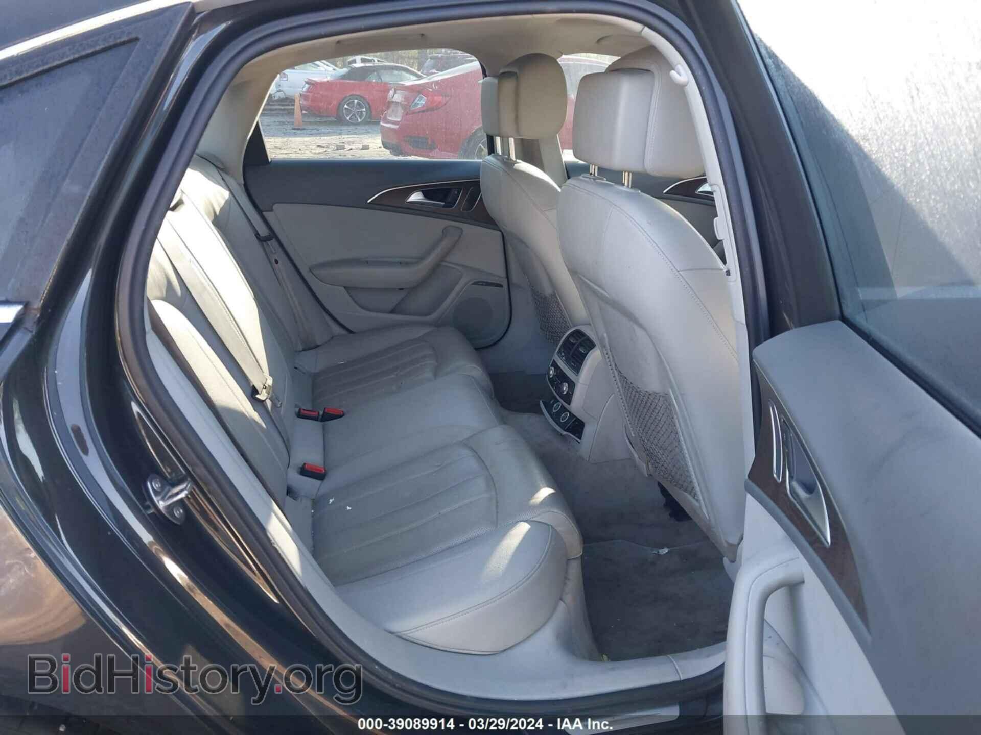 2013 AUDI A6 - VIN: WAUHGAFC5DN137768 - Фото 8
