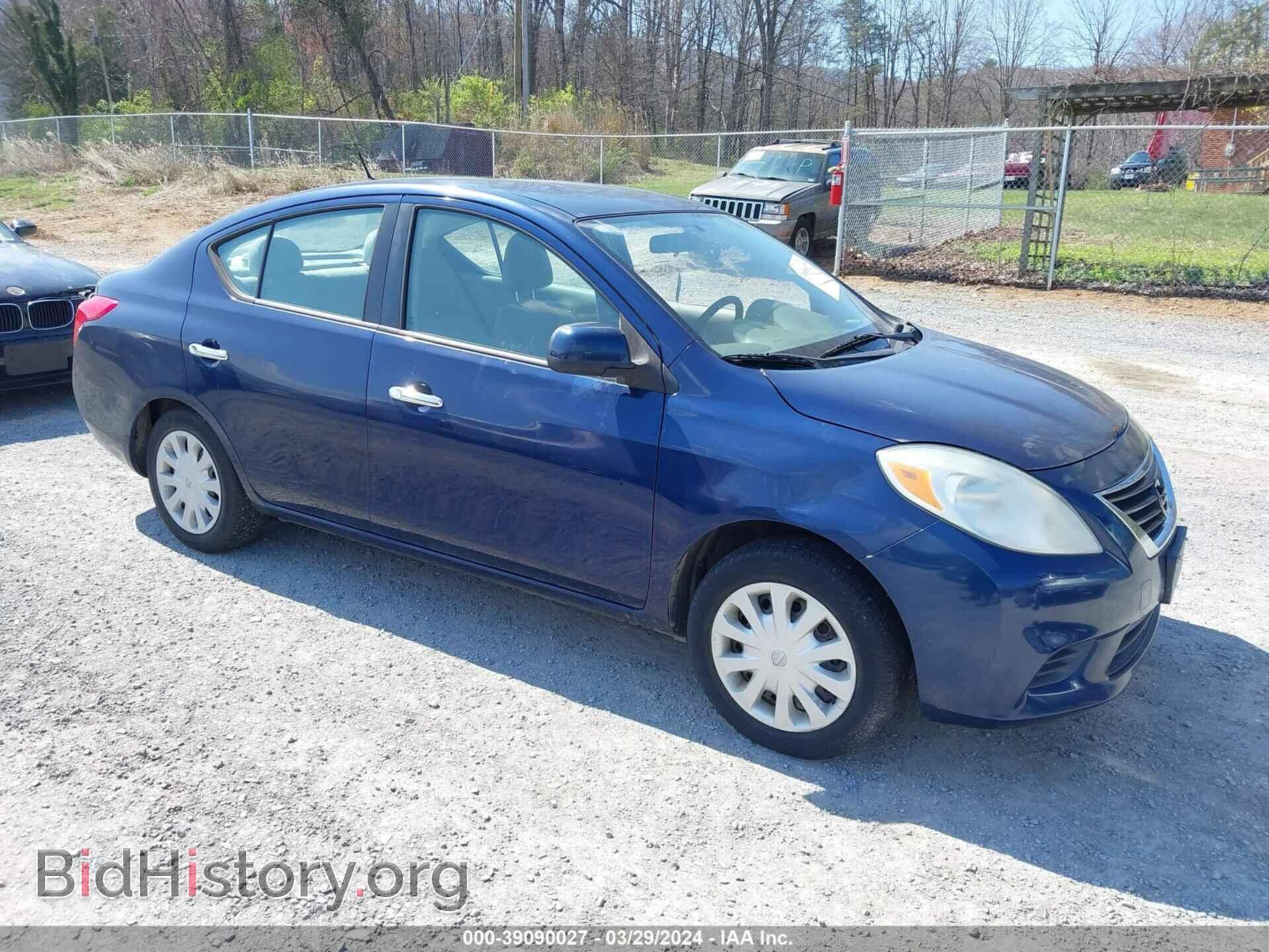 Фотография 3N1CN7AP0CL922510 - NISSAN VERSA 2012