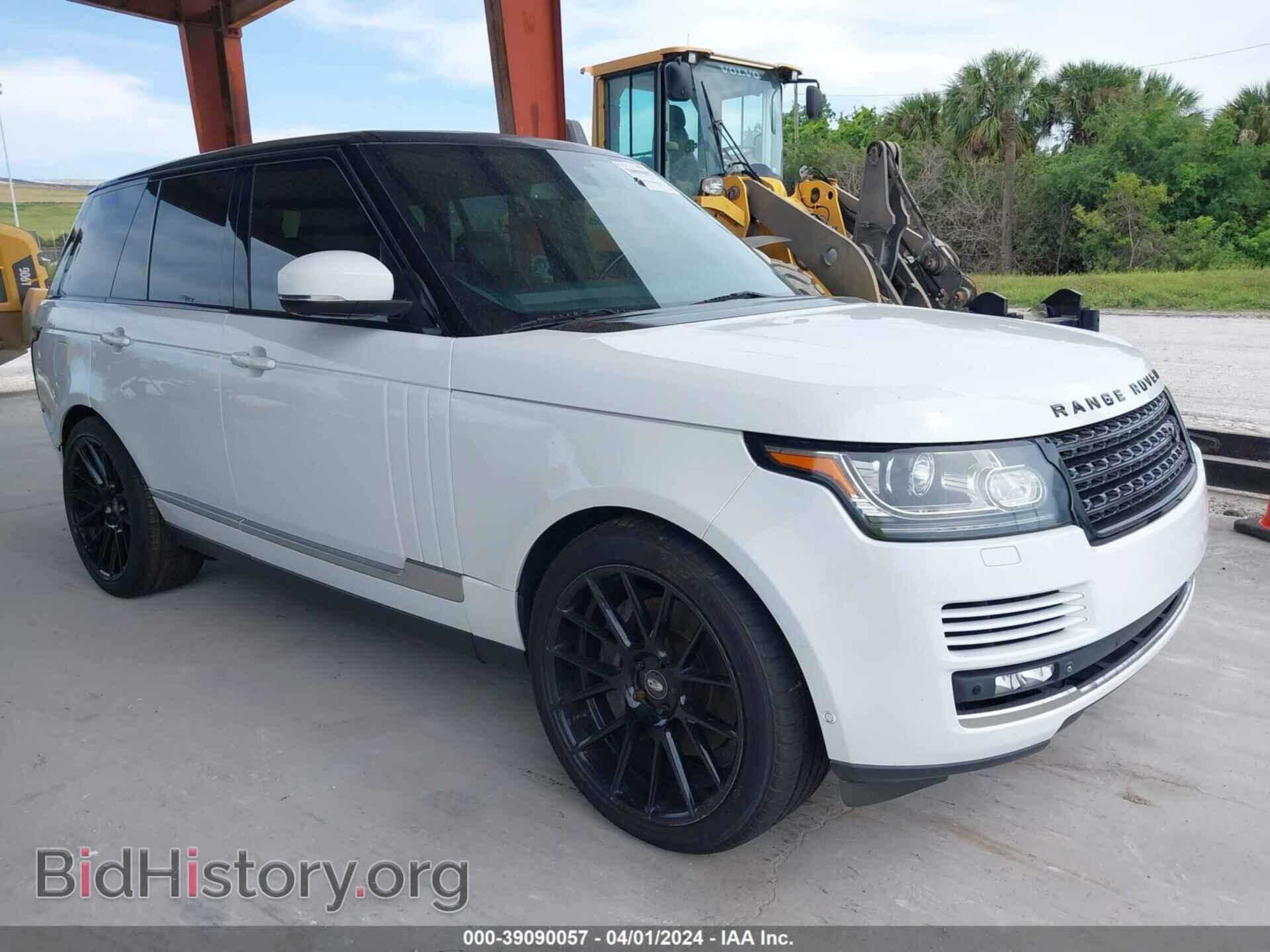 Photo SALGS2TF5FA208245 - LAND ROVER RANGE ROVER 2015