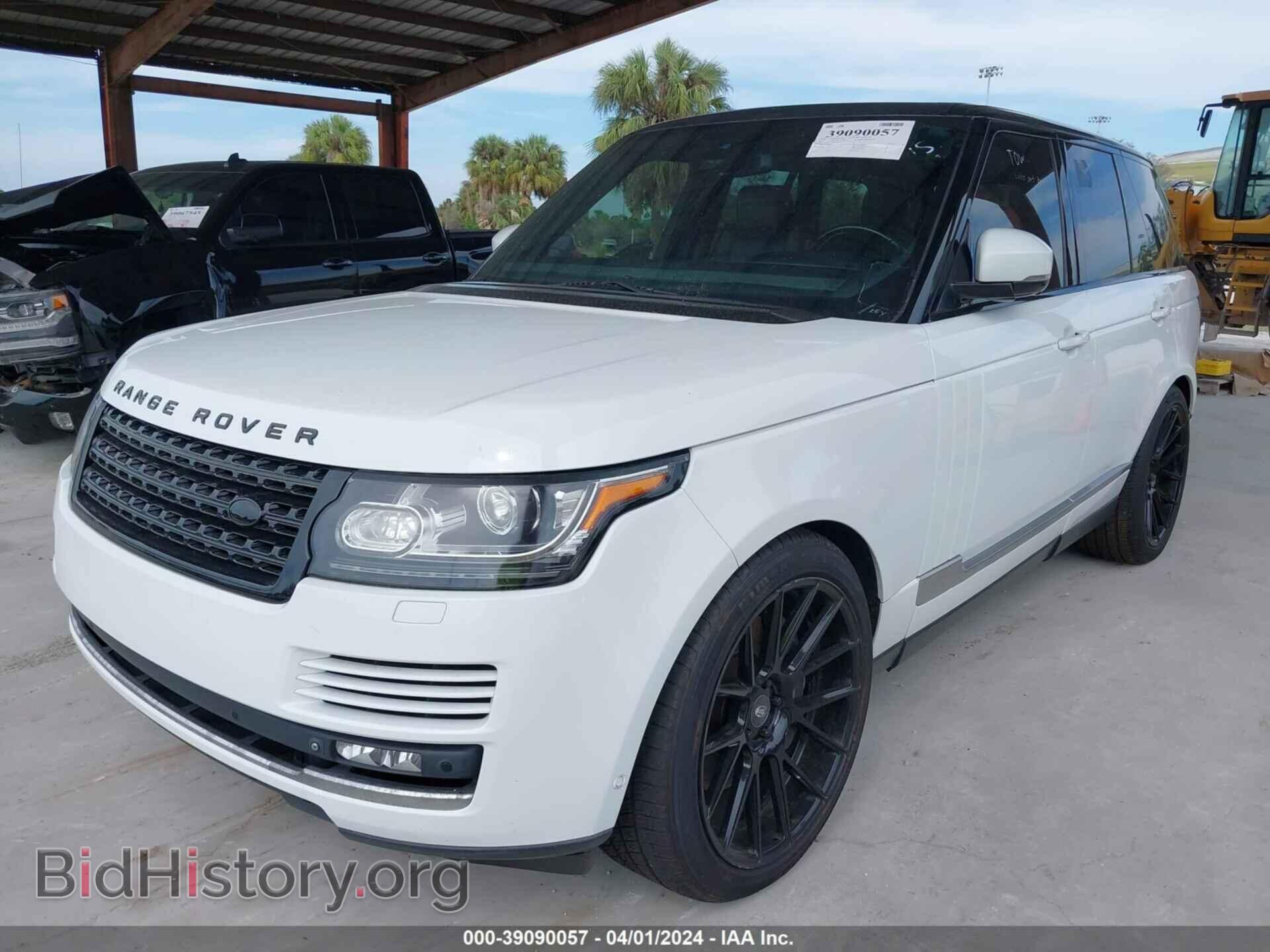 2015 LAND ROVER RANGE ROVER - VIN: SALGS2TF5FA208245 - Фото 2