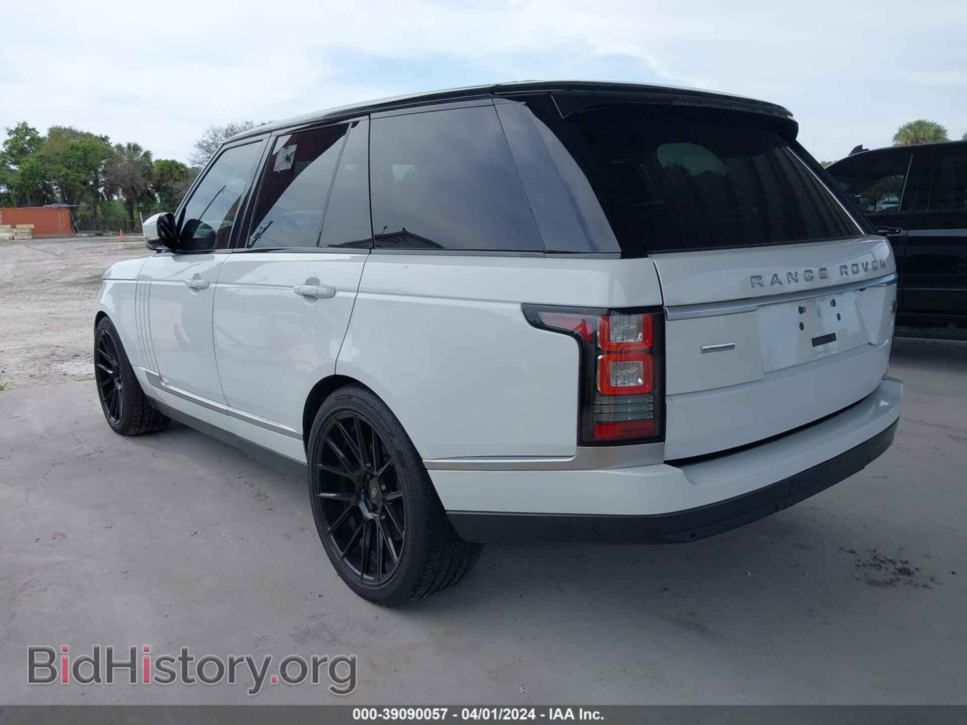 2015 LAND ROVER RANGE ROVER - VIN: SALGS2TF5FA208245 - Фото 3