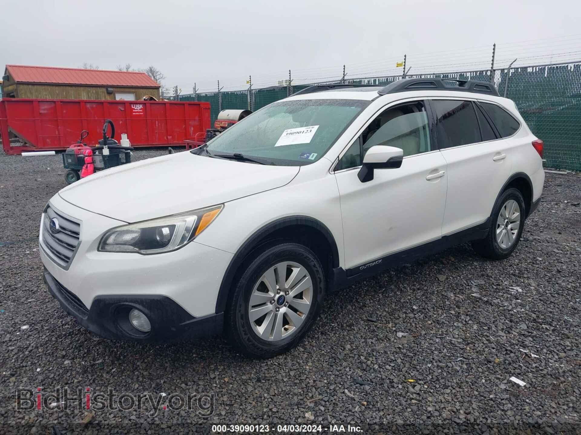 2015 SUBARU OUTBACK - VIN: 4S4BSAHC8F3309886 - Фото 2