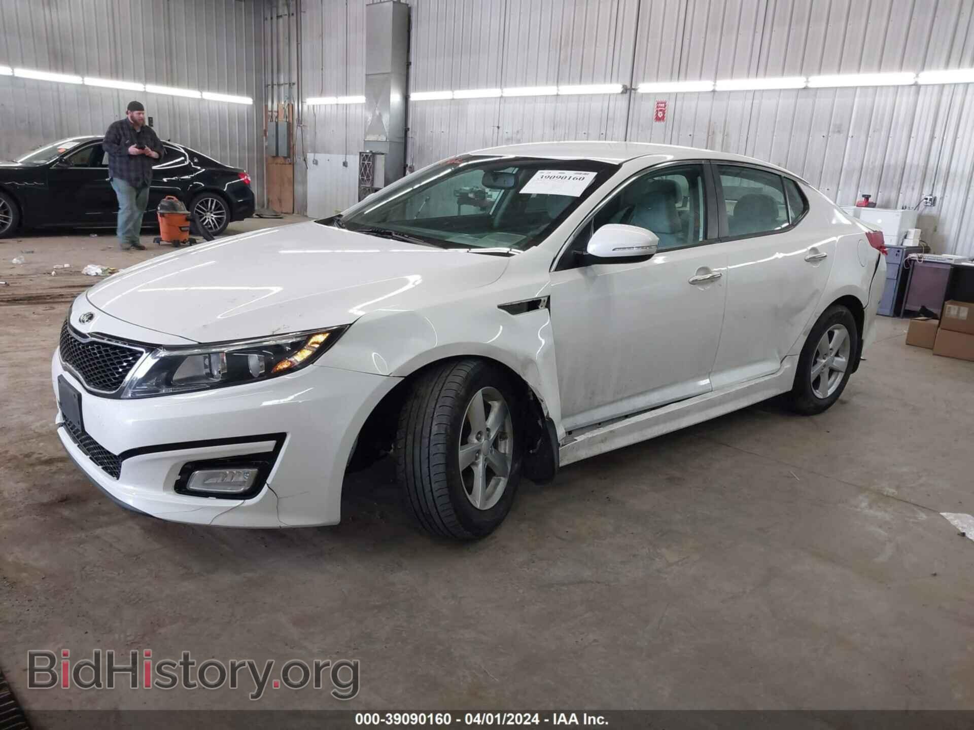 2014 KIA OPTIMA - VIN: KNAGM4A79E5521165 - Фото 2