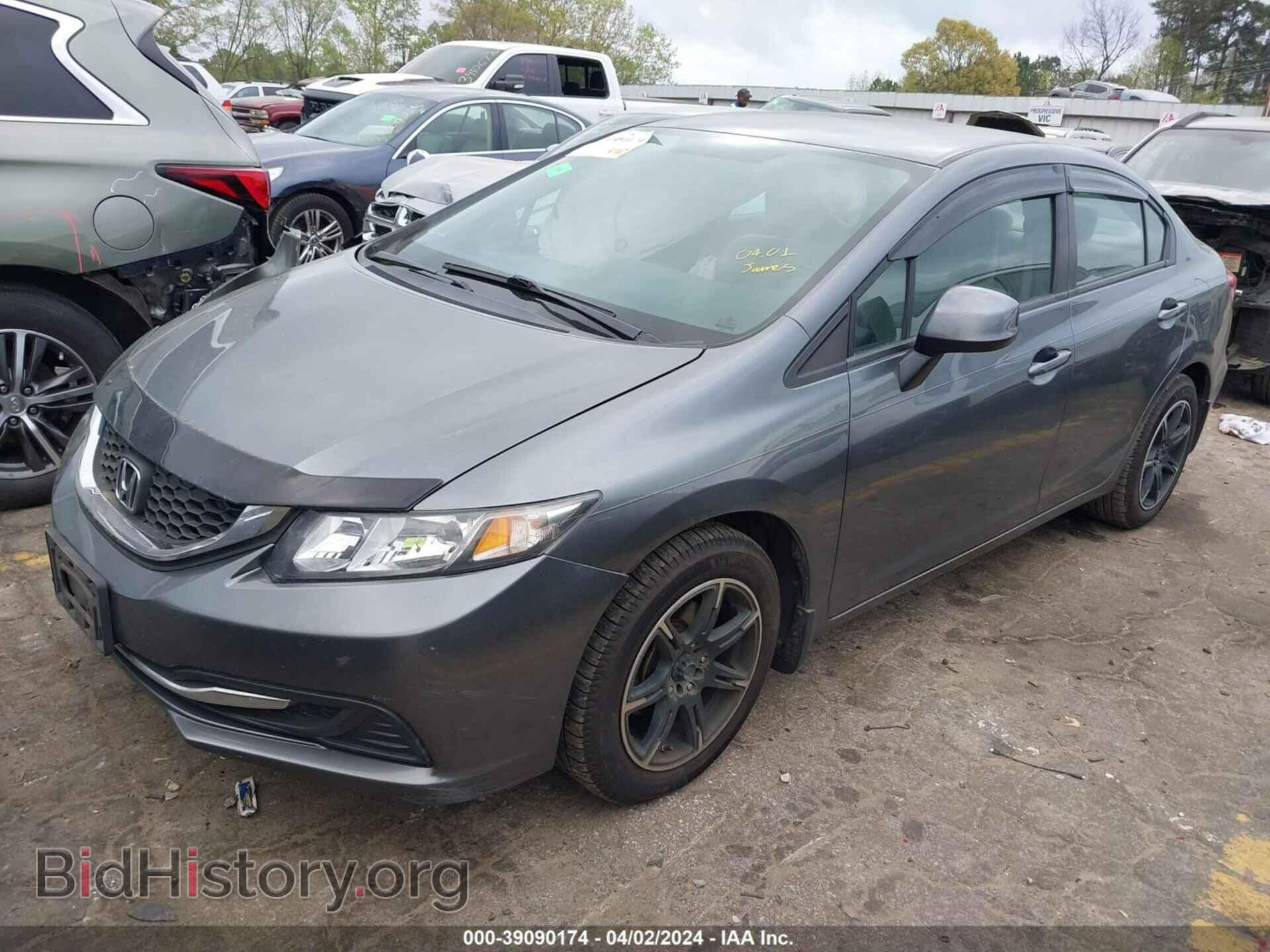 2013 HONDA CIVIC - VIN: 19XFB2F53DE052853 - Фото 2