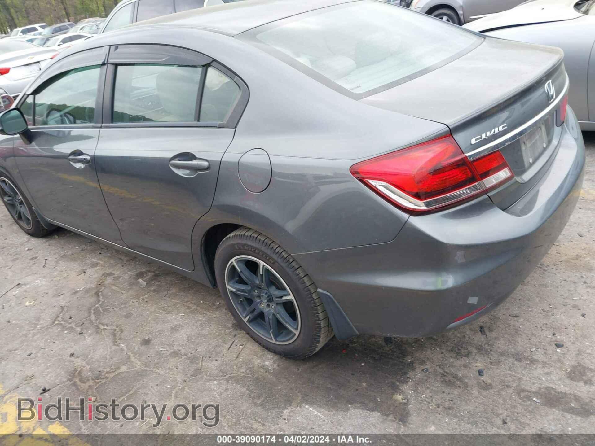2013 HONDA CIVIC - VIN: 19XFB2F53DE052853 - Фото 3