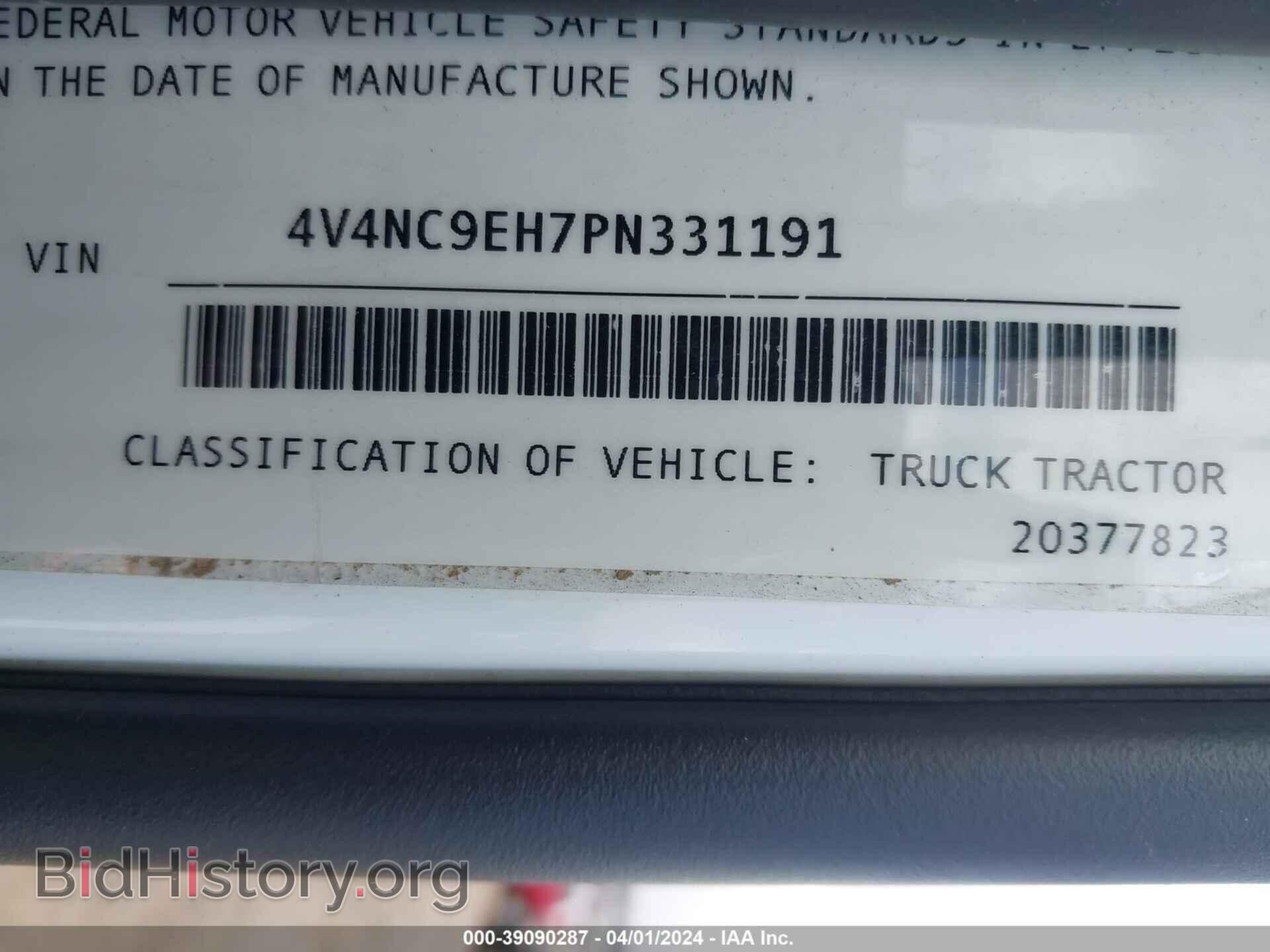 2023 VOLVO VNL - VIN: 4V4NC9EH7PN331191 - Фото 8