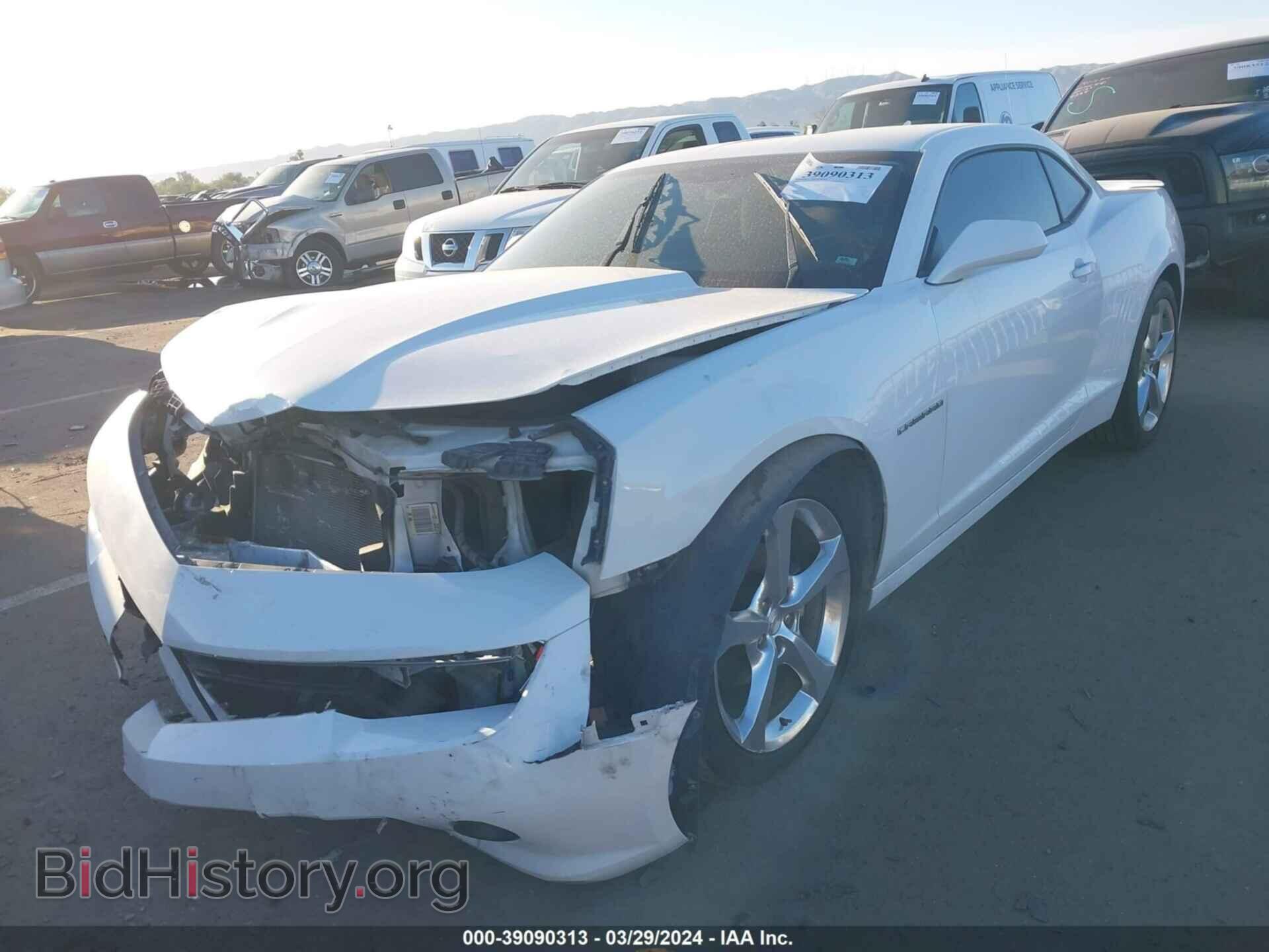 2014 CHEVROLET CAMARO - VIN: 2G1FB1E32E9315353 - Фото 2