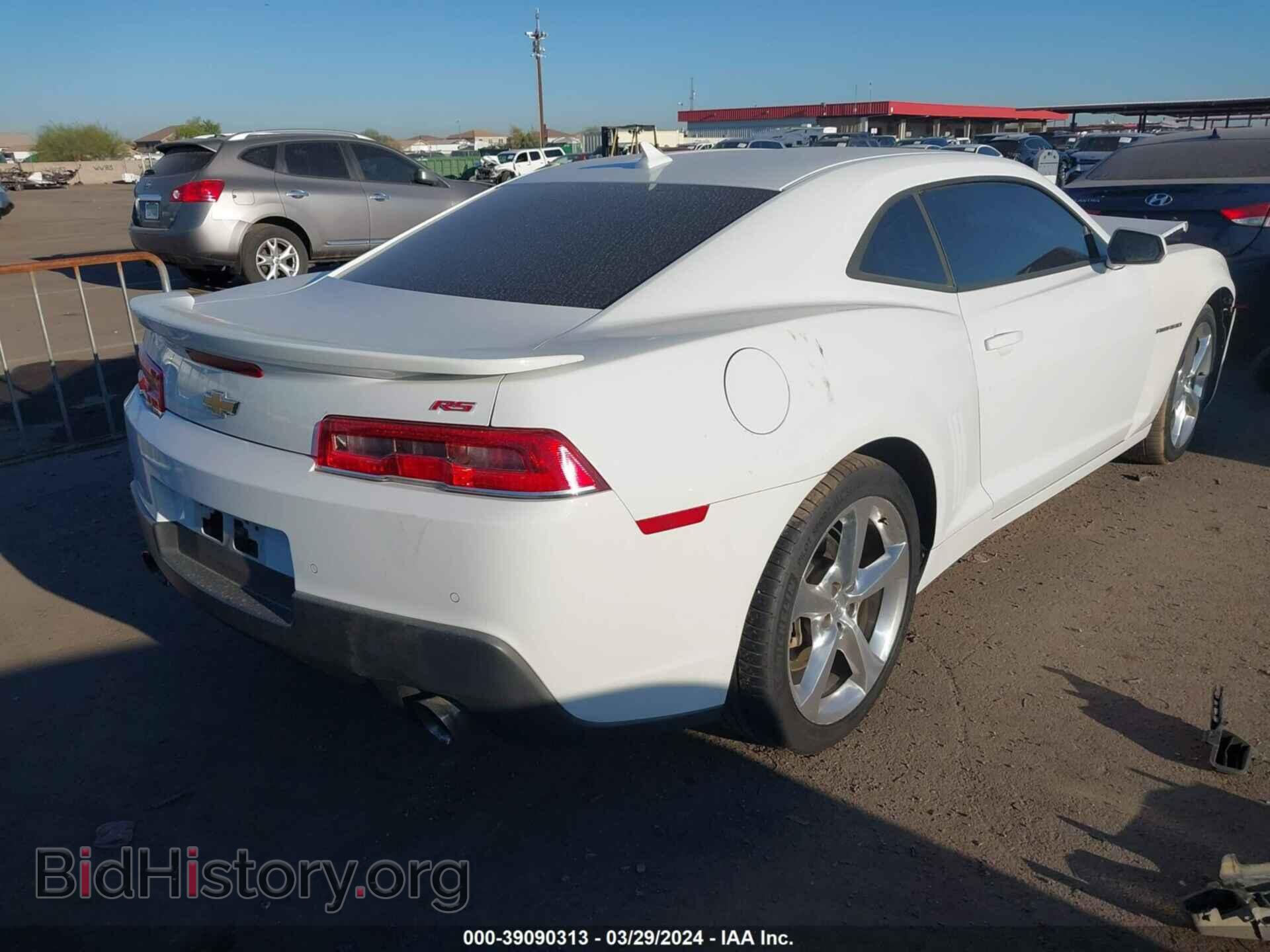 2014 CHEVROLET CAMARO - VIN: 2G1FB1E32E9315353 - Фото 4