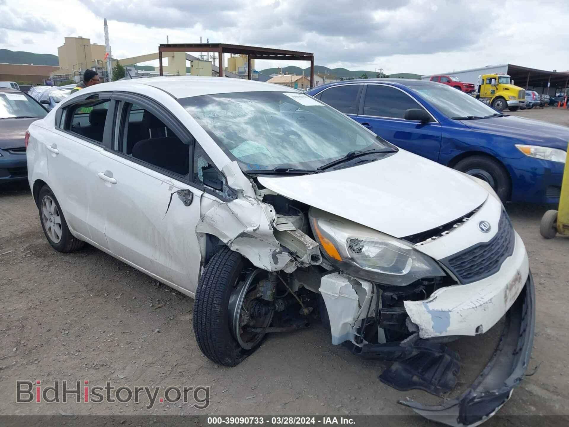 Photo KNADM4A35D6164530 - KIA RIO 2013