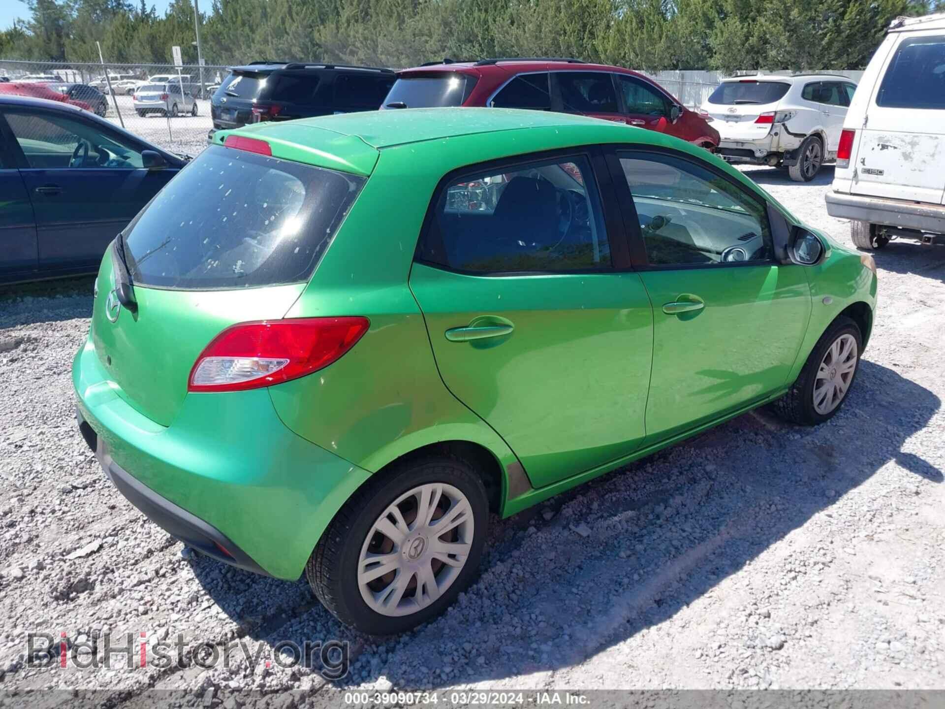 2011 MAZDA MAZDA2 - VIN: JM1DE1HY3B0107260 - Фото 4