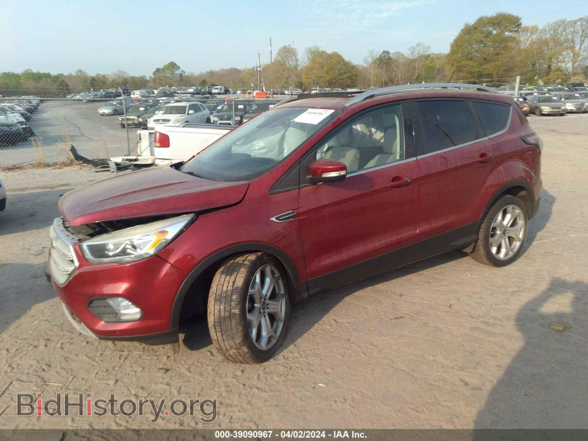 2018 FORD ESCAPE - VIN: 1FMCU0J98JUA39391 - Фото 2
