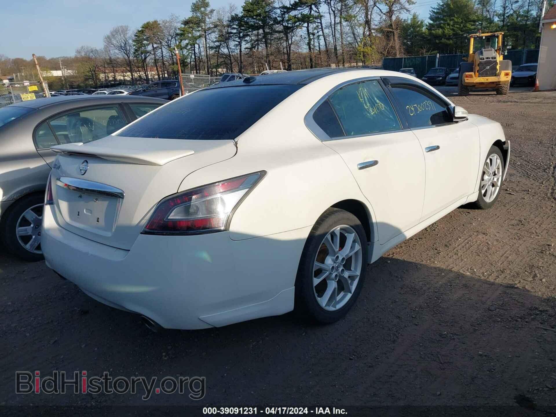 2013 NISSAN MAXIMA - VIN: 1N4AA5AP9DC842372 - Фото 4