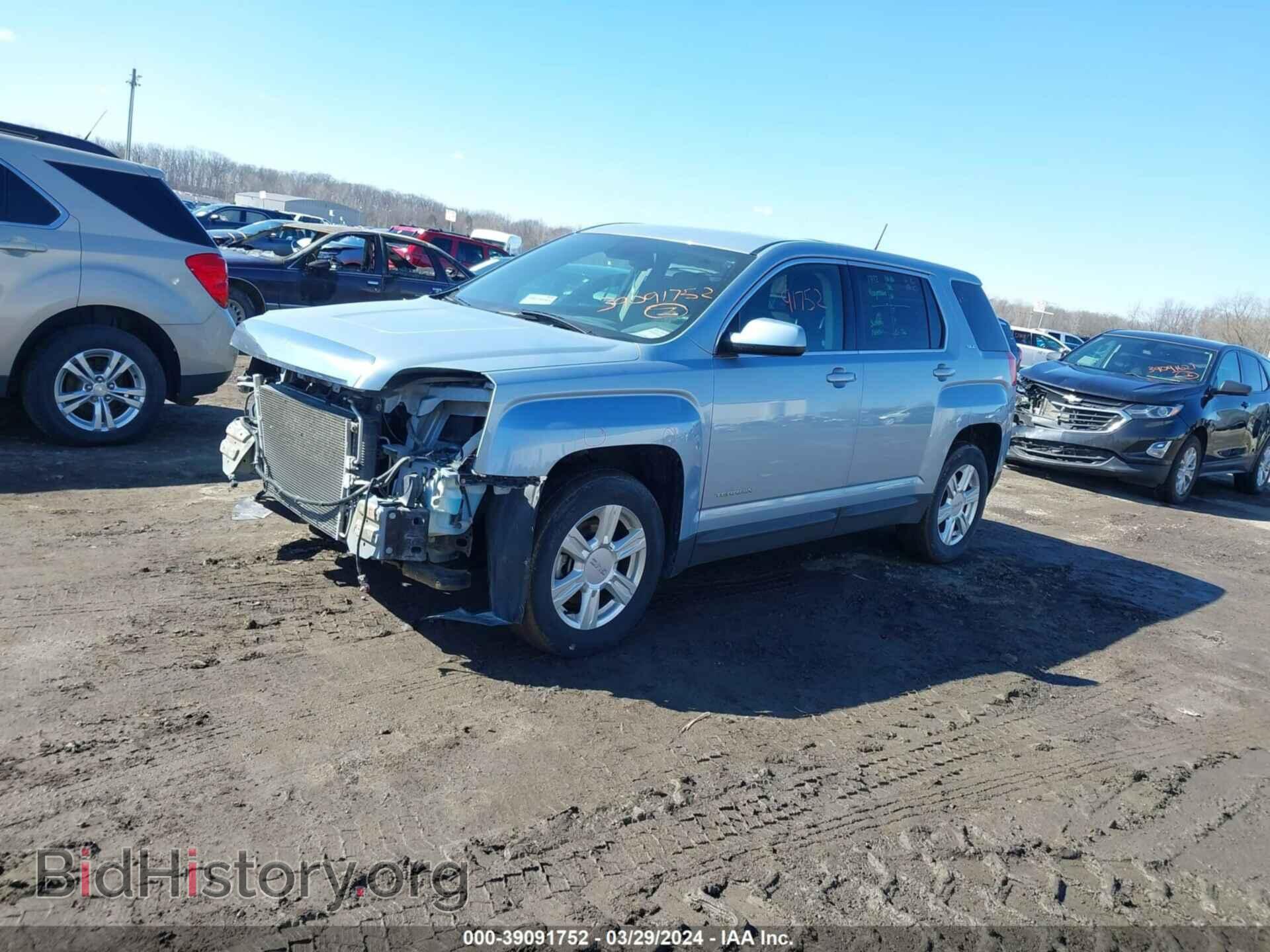 2014 GMC TERRAIN - VIN: 2GKALMEK8E6381662 - Фото 2