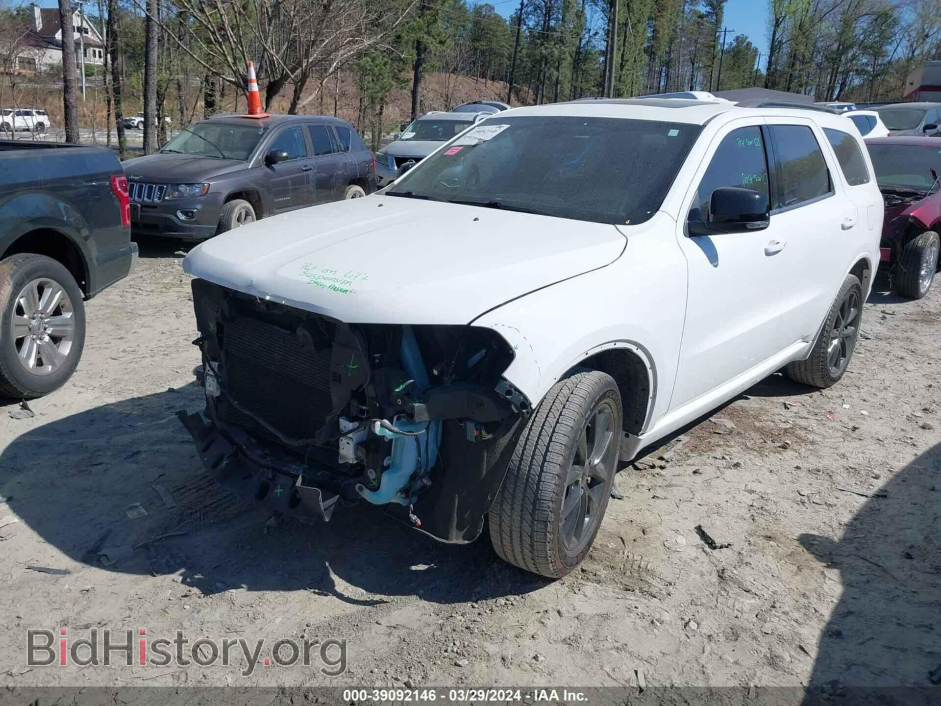 2018 DODGE DURANGO - VIN: 1C4RDJDG9JC448441 - Фото 2