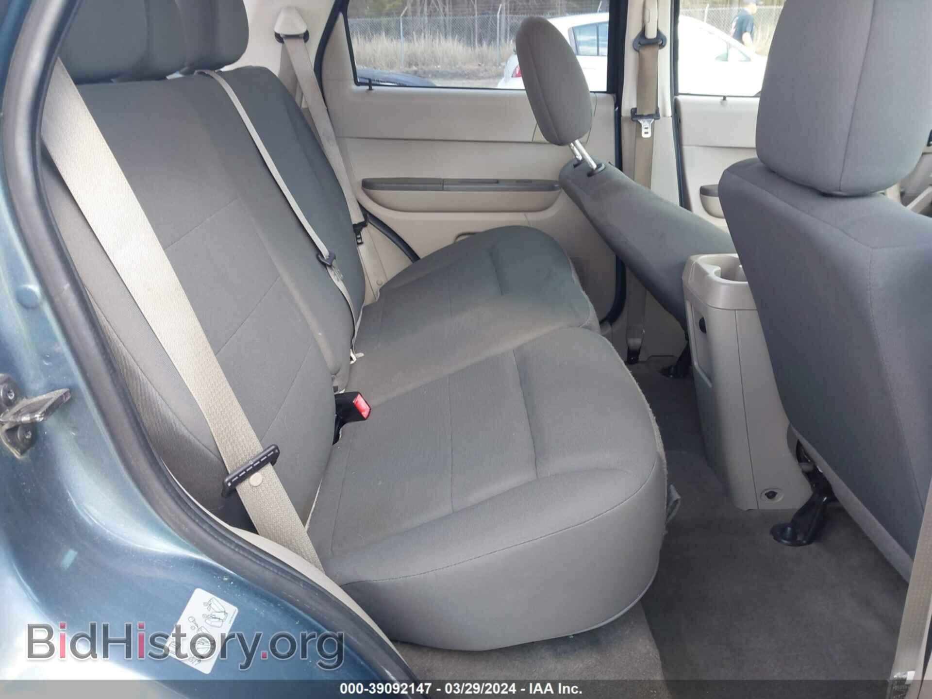 2010 FORD ESCAPE - VIN: 1FMCU9C7XAKD48131 - Фото 8