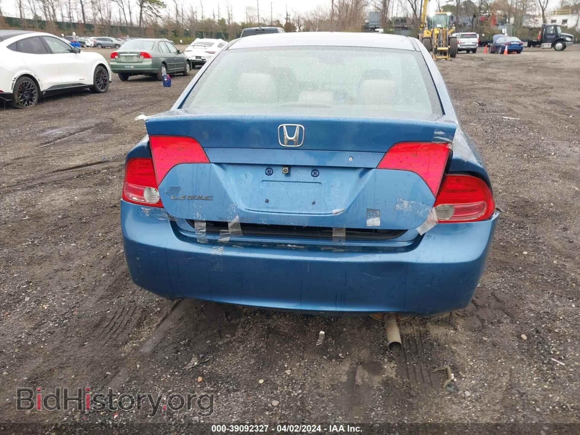 2006 HONDA CIVIC - VIN: 2HGFA16536H510543 - Фото 6