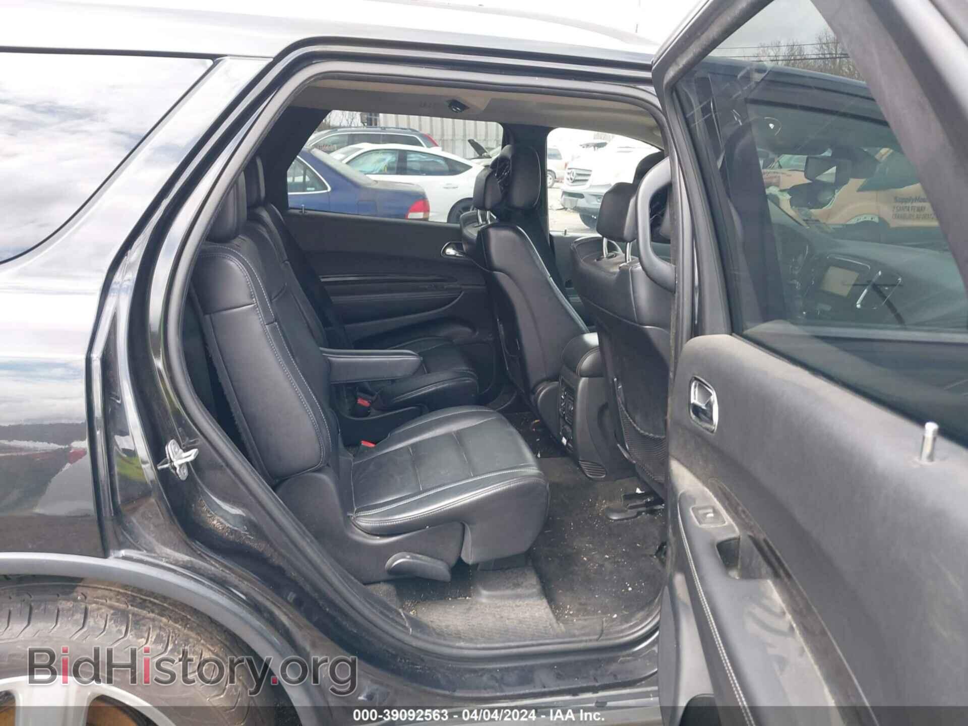 2012 DODGE DURANGO - VIN: 1C4SDJET9CC322905 - Photo 8