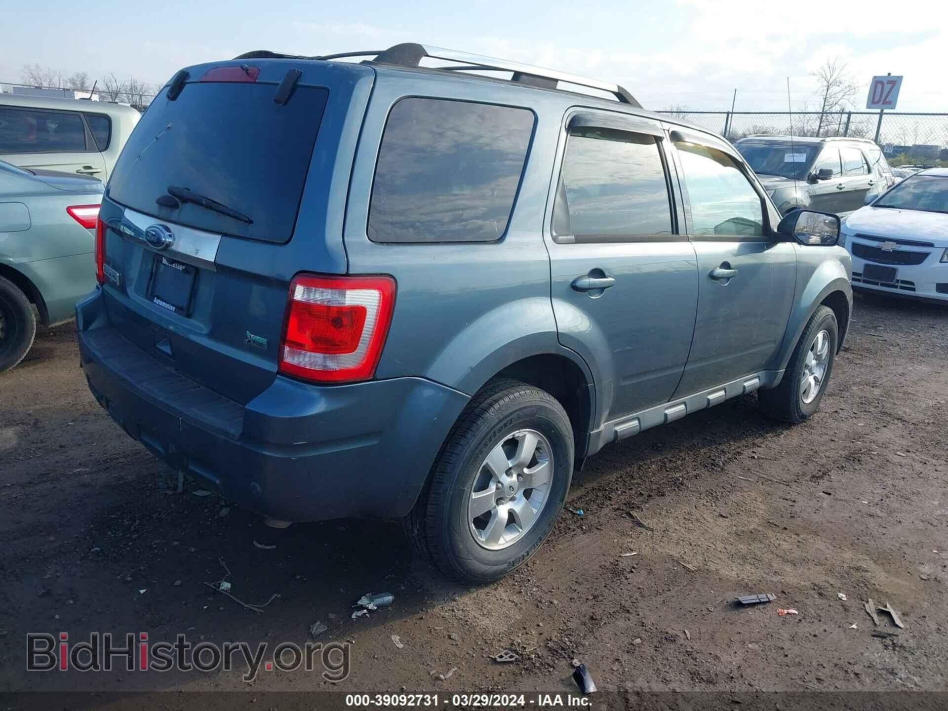 2011 FORD ESCAPE - VIN: 1FMCU9EG0BKA86490 - Фото 4