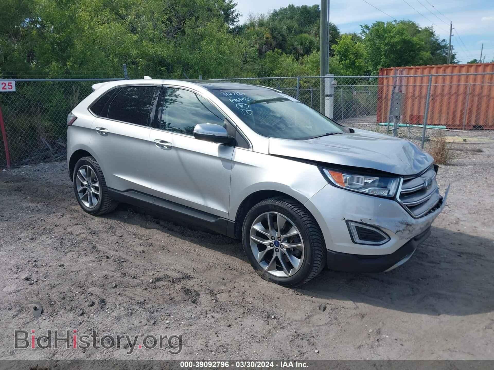 Фотография 2FMPK3K89HBC25083 - FORD EDGE 2017