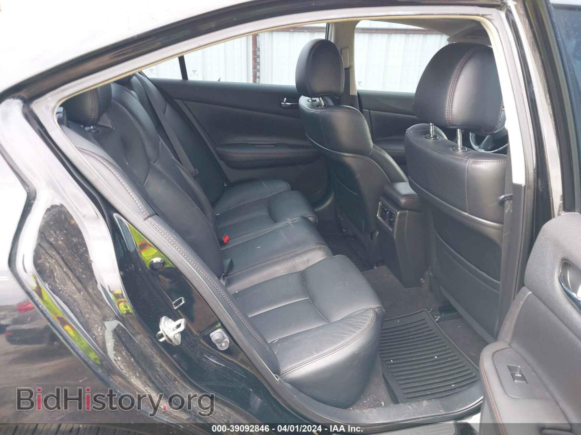 2011 NISSAN MAXIMA - VIN: 1N4AA5AP1BC862239 - Фото 8