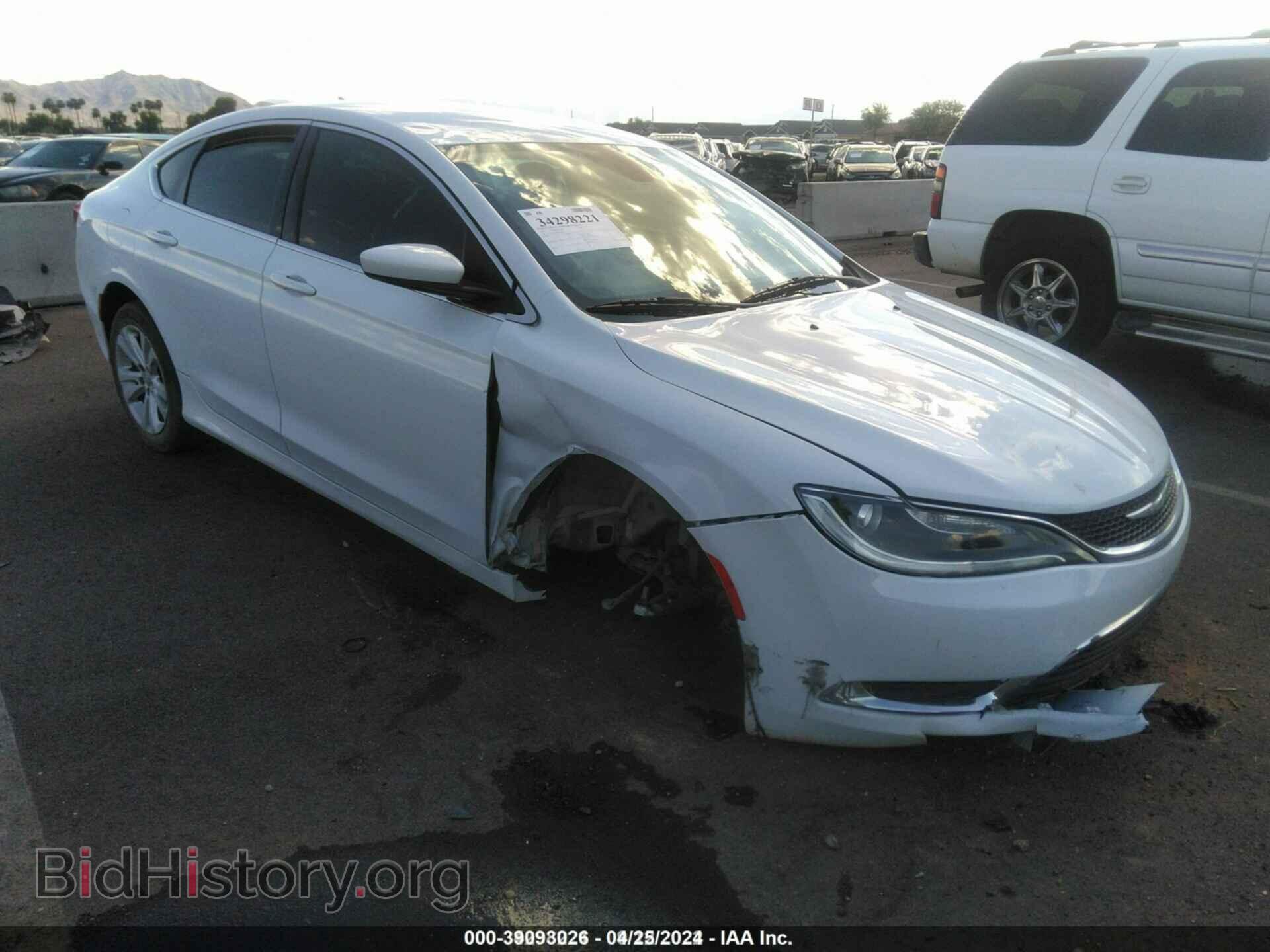 Фотография 1C3CCCAB3FN720785 - CHRYSLER 200 2015